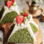 Matcha Chiffon Cake Sandwiches