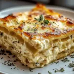 Creamy White Lasagna Delight