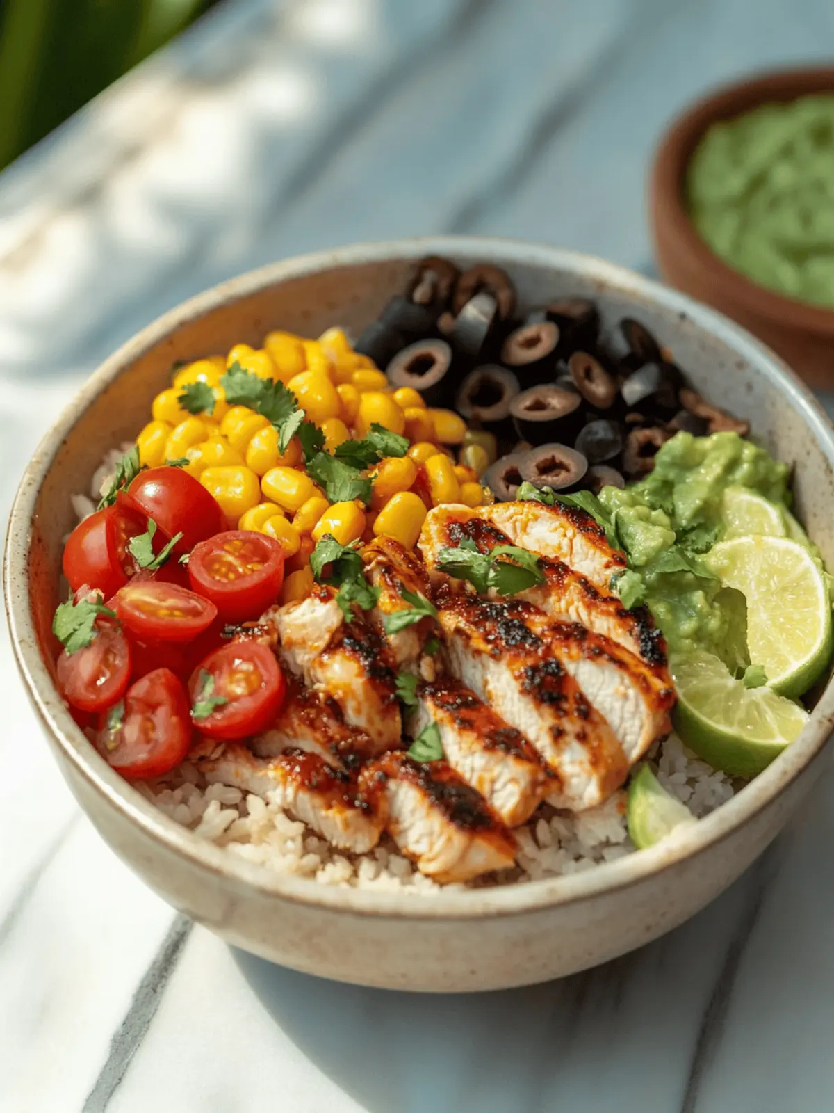 Healthy Tex-Mex Chicken Bowl (Ready in 30 Minutes!)