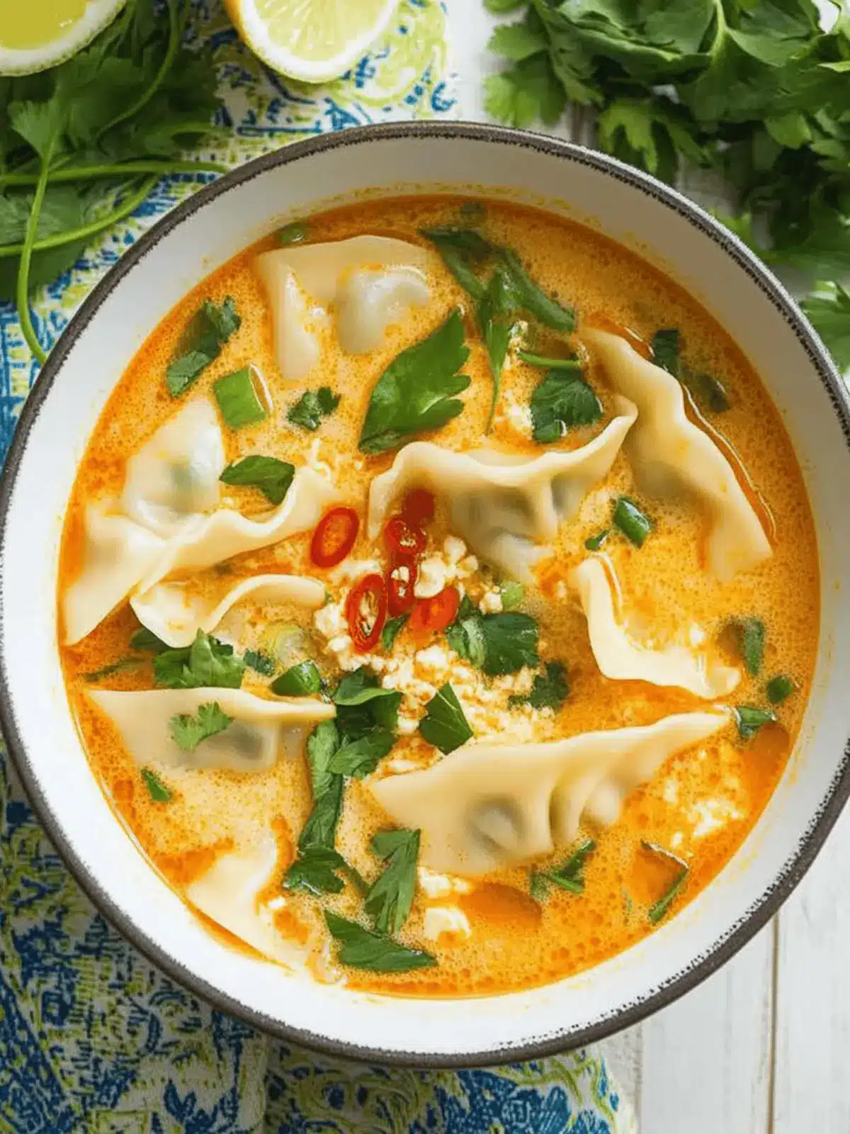 Potsticker Soup (Dumpling Soup)