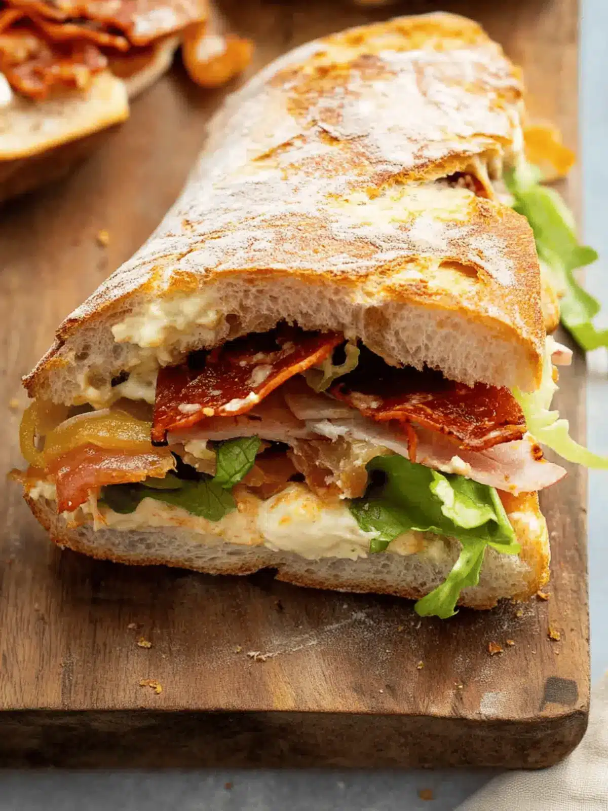 ULTIMATE Ciabatta Sandwich