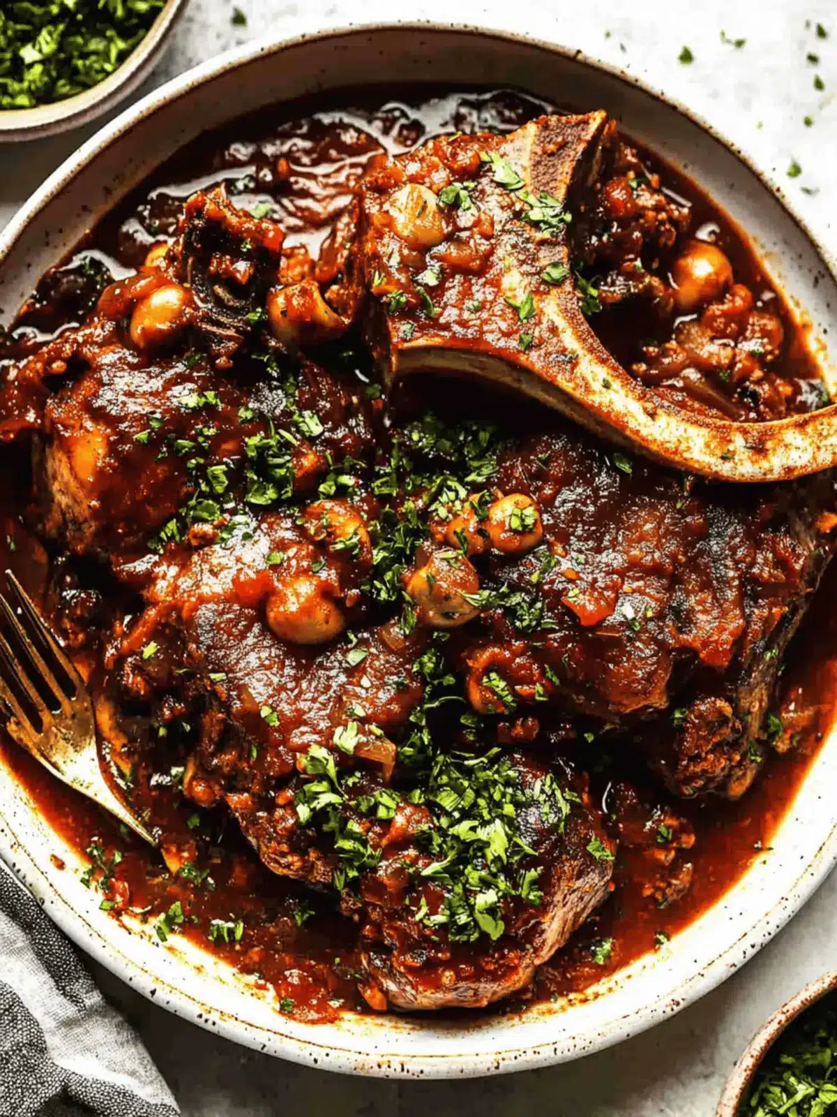Slowly Braised Beef Osso Buco