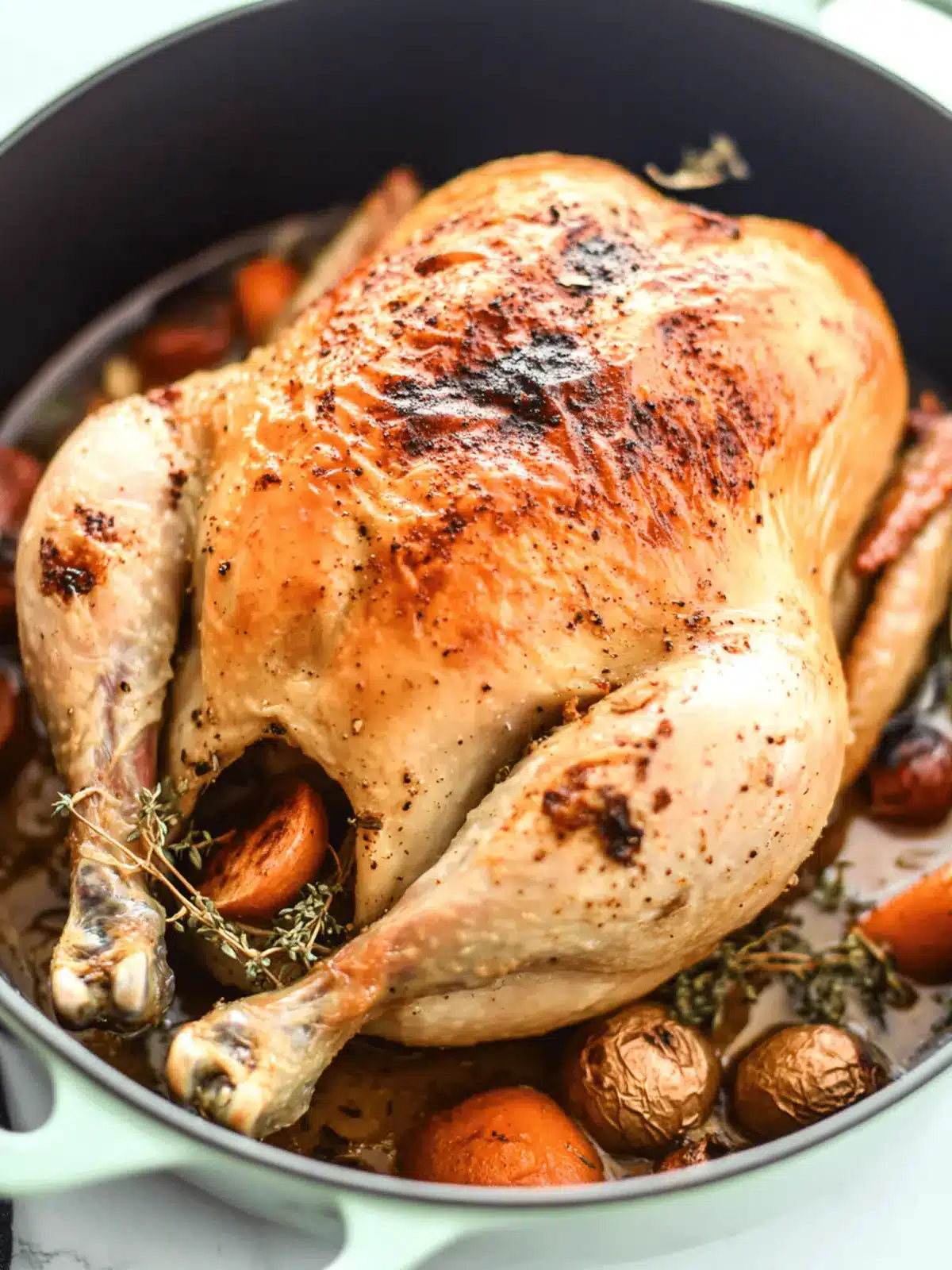 Simple Whole Roast Chicken (Whole30 & Paleo)