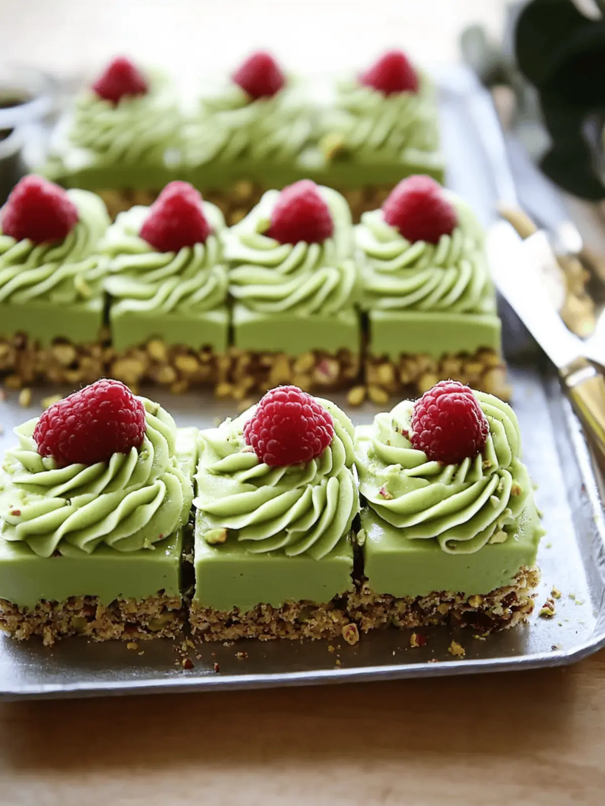 Easy Pistachio Desserts (No Bake)