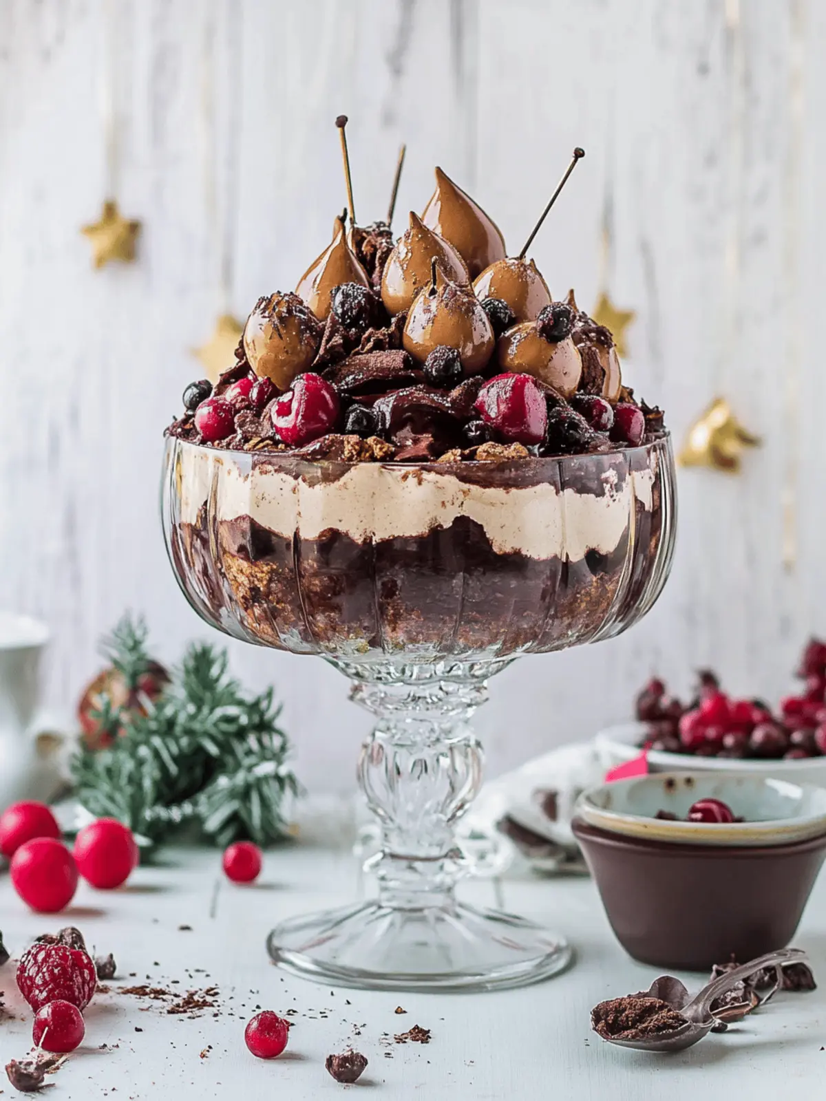 Black Forest Trifle (Vegan Gluten-Free)