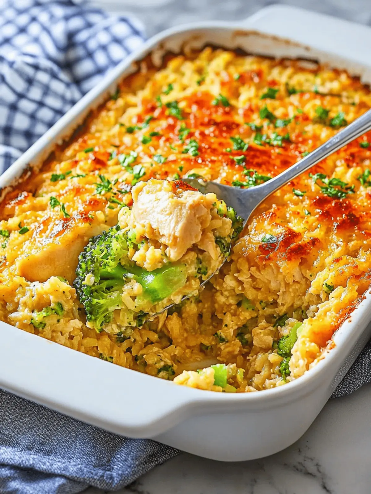 Chicken Broccoli Rice Casserole