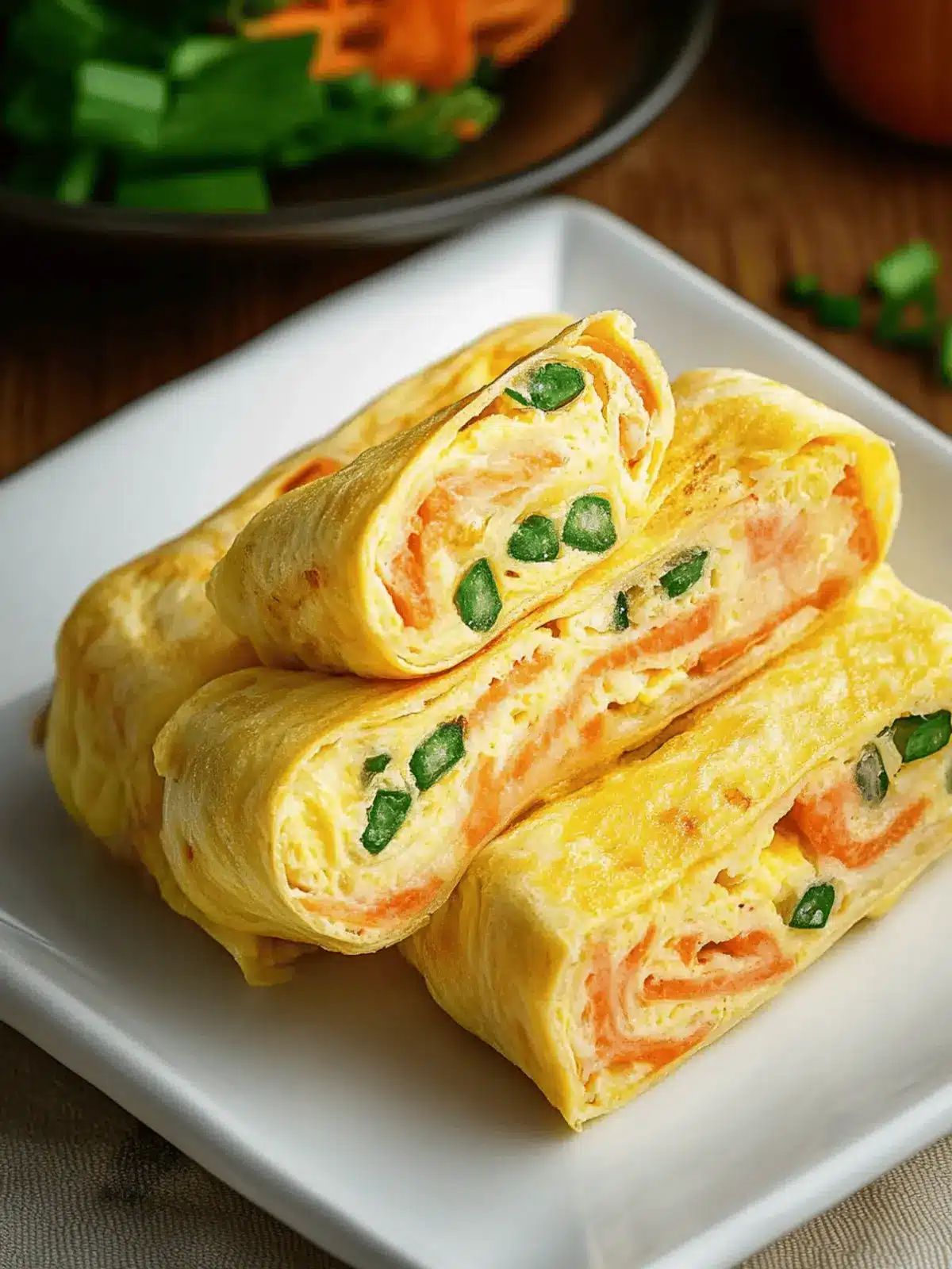 Gyeran Mari (Korean Rolled Omelette)