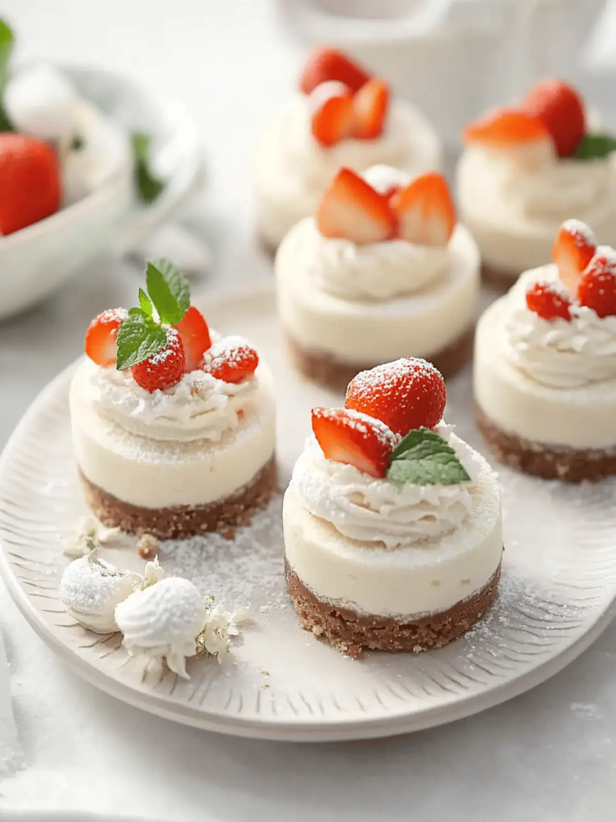 Witte Chocolade Gebakjes (No Bake)