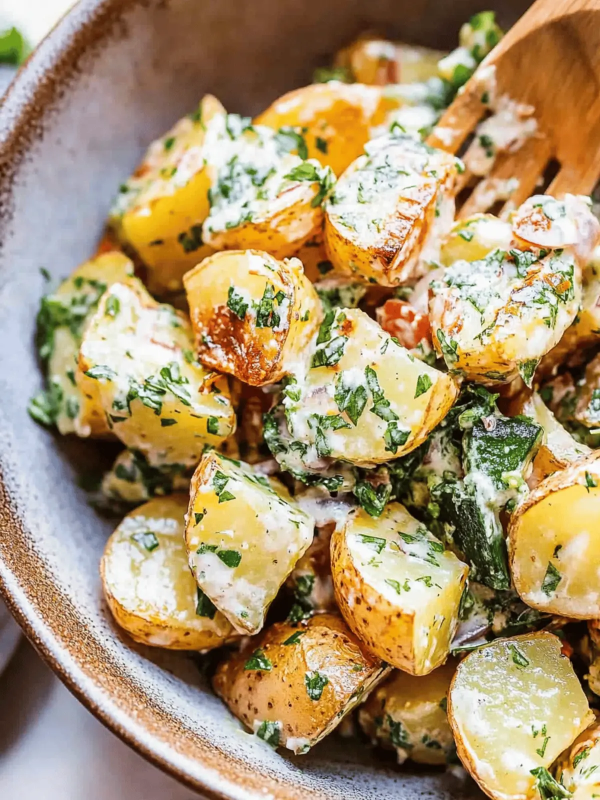 Best Roasted Potato Salad