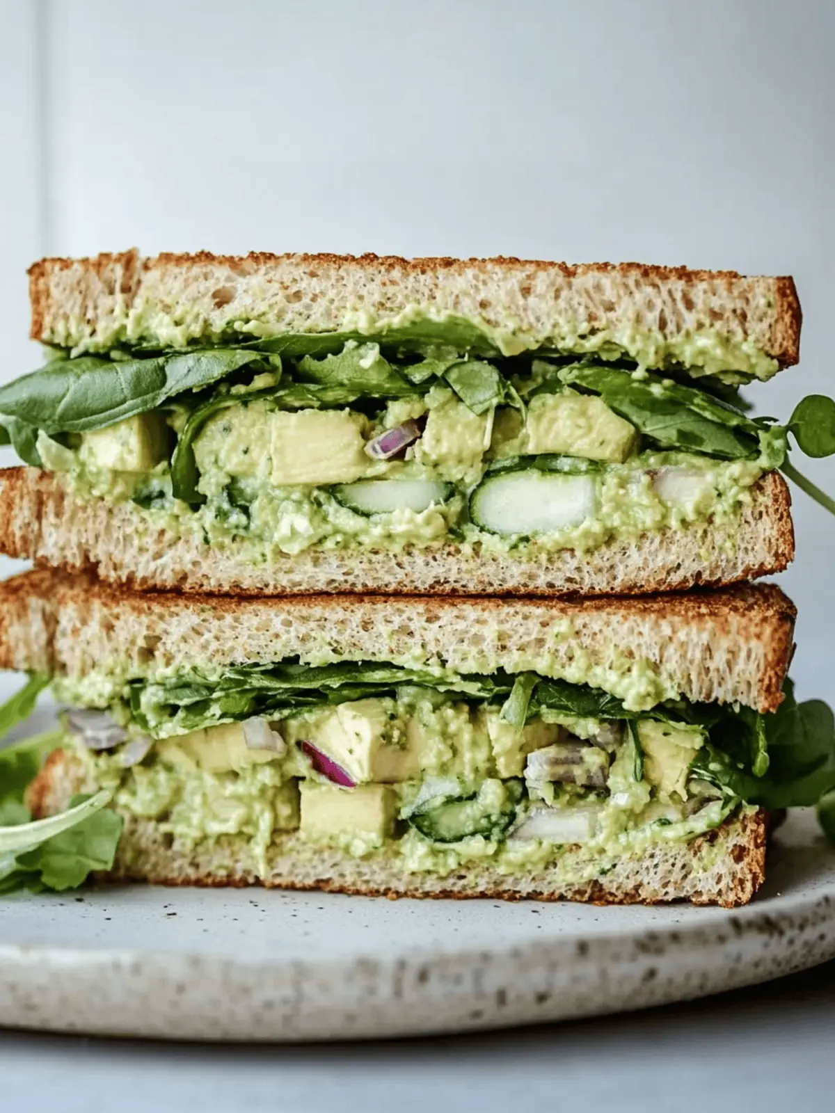 Green Goddess Salad Sandwich
