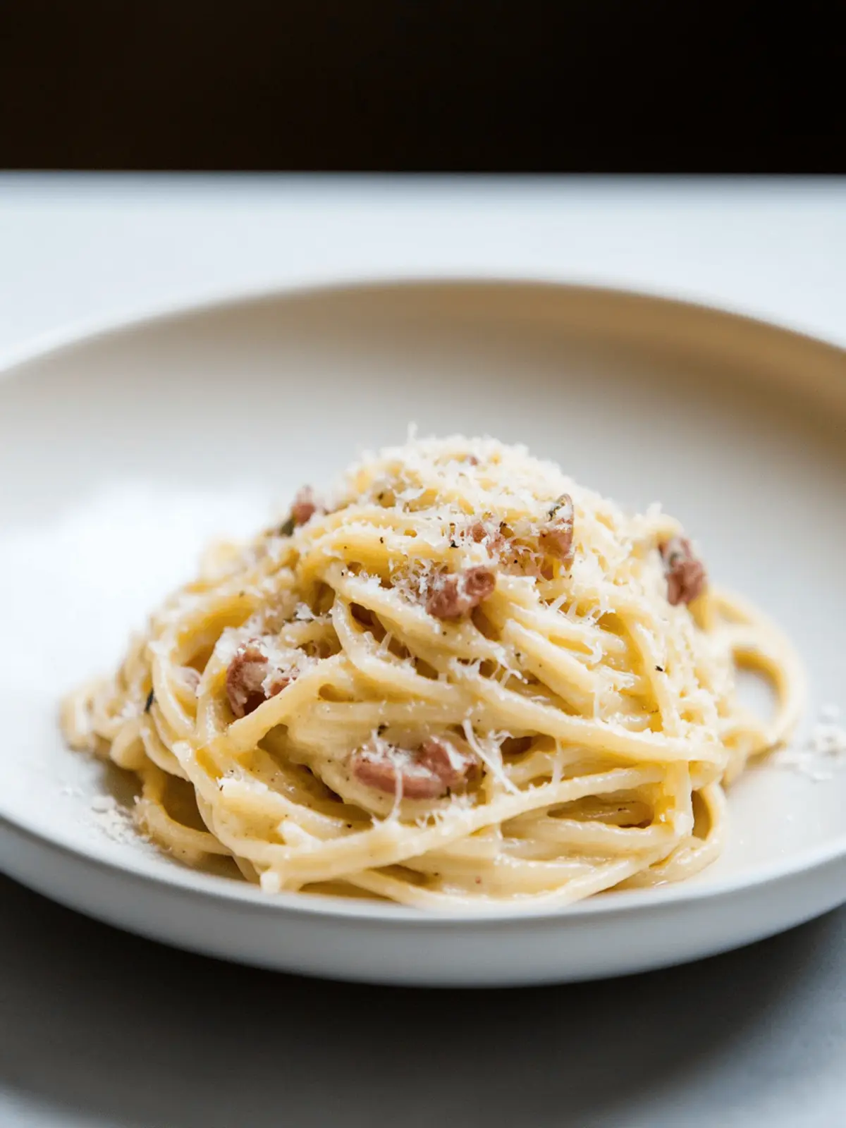 Creamy Spaghetti Carbonara with Easy Crispy Bacon Twist 5 Spaghetti Carbonara