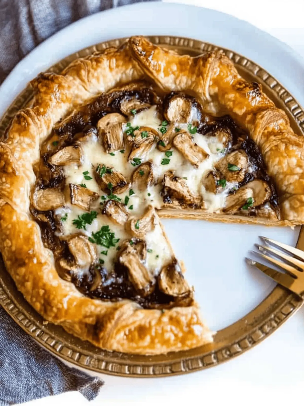 Mushroom Galette Recipe