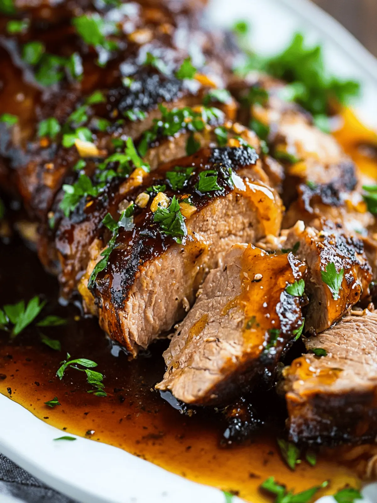 Slow Cooker Honey and Parmesan Pork Tenderloin