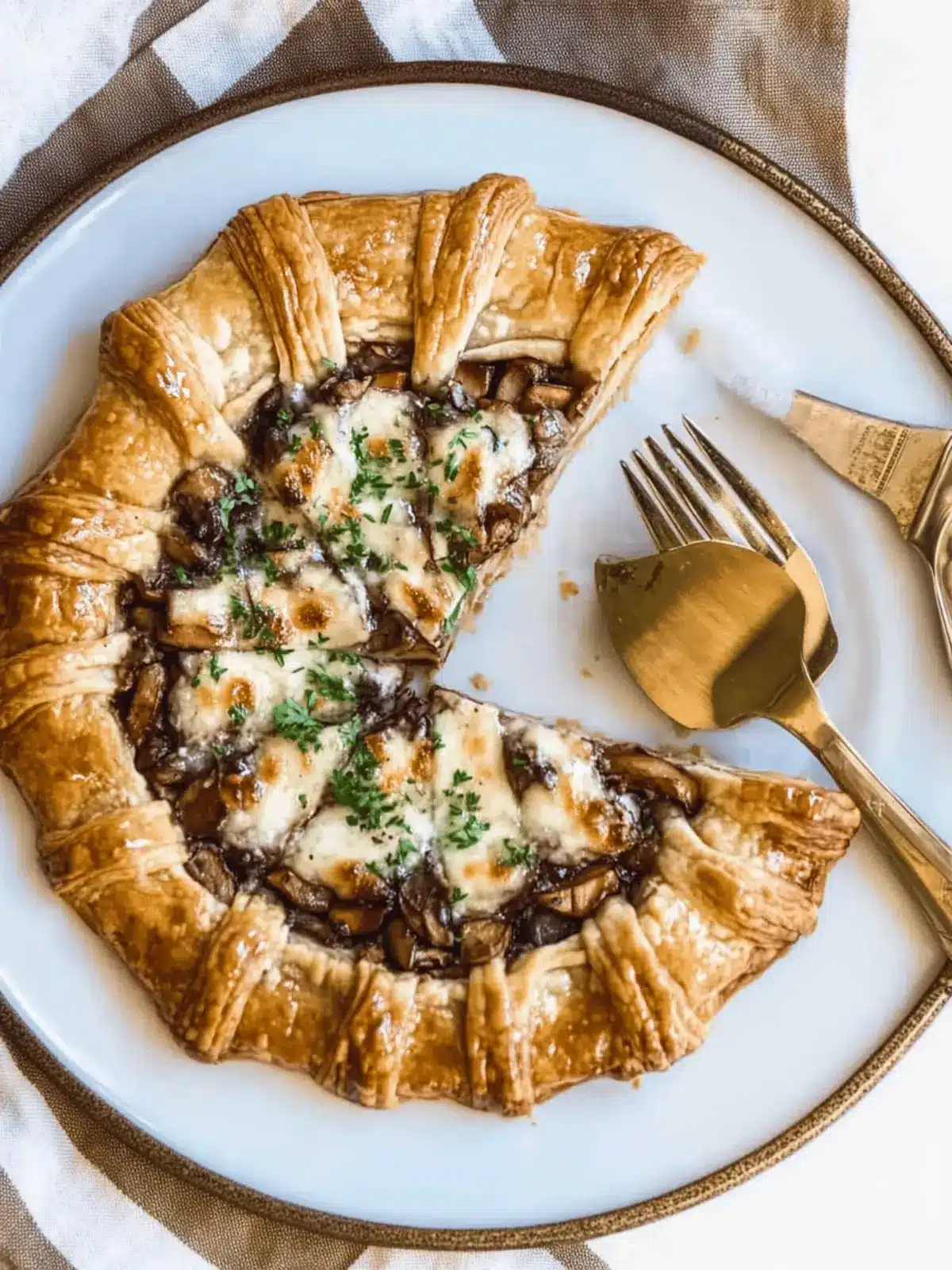 Mushroom Galette Recipe