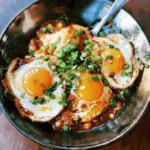 Spicy Sweet and Sour Fried Eggs