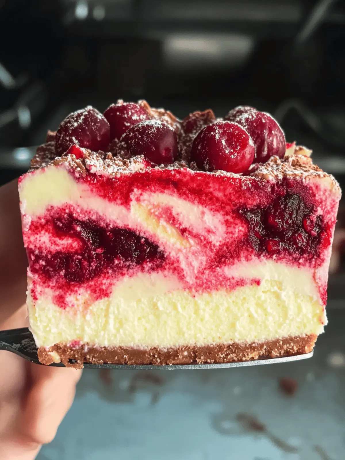No-Bake Cranberry Tiramisu