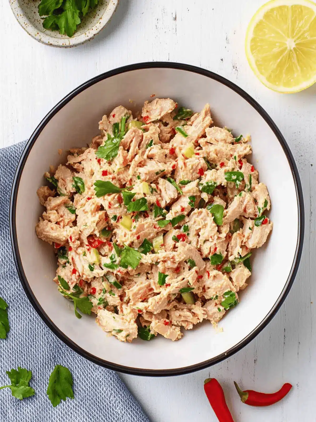 Tuna Salad (High Protein + Low Carb!)