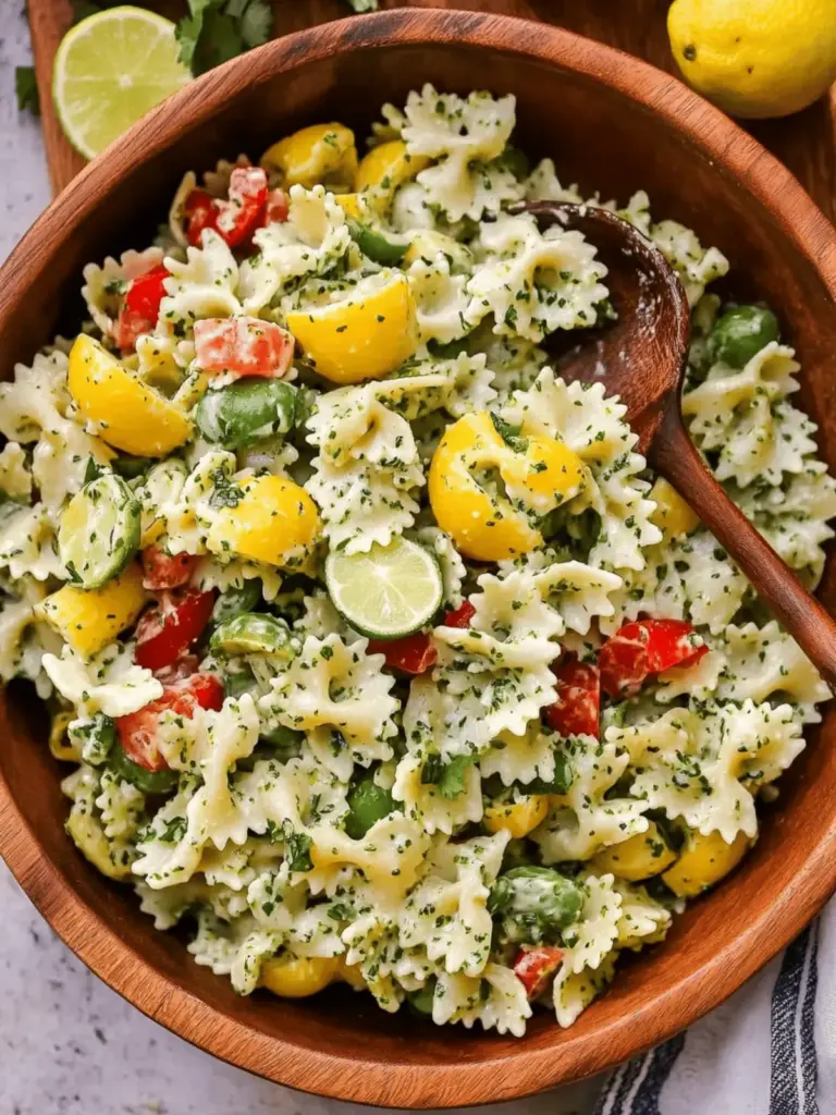 Cilantro Lime Pasta Salad