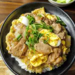Oyakodon (Japanese Chicken and Egg Rice)
