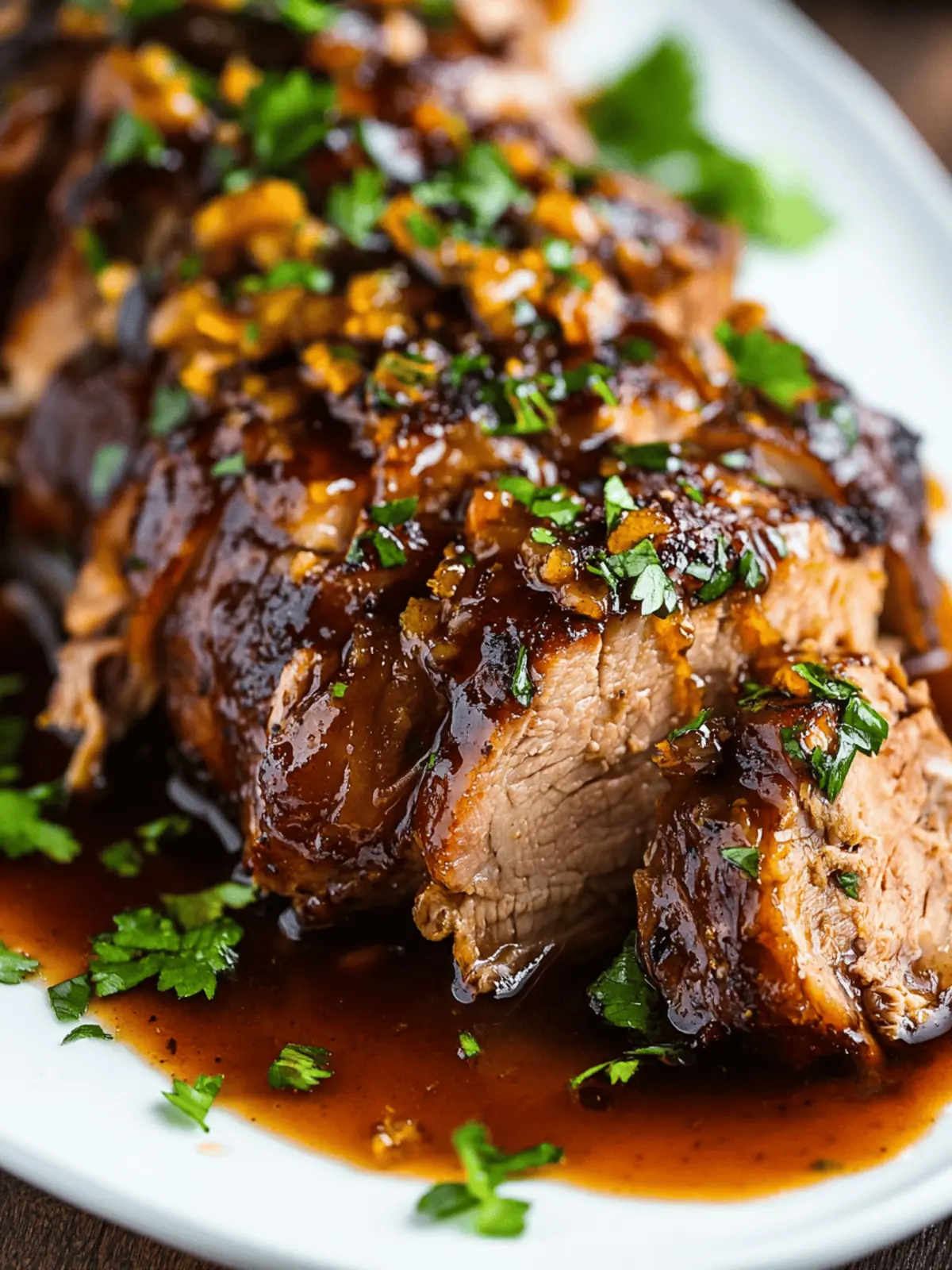 Slow Cooker Honey and Parmesan Pork Tenderloin