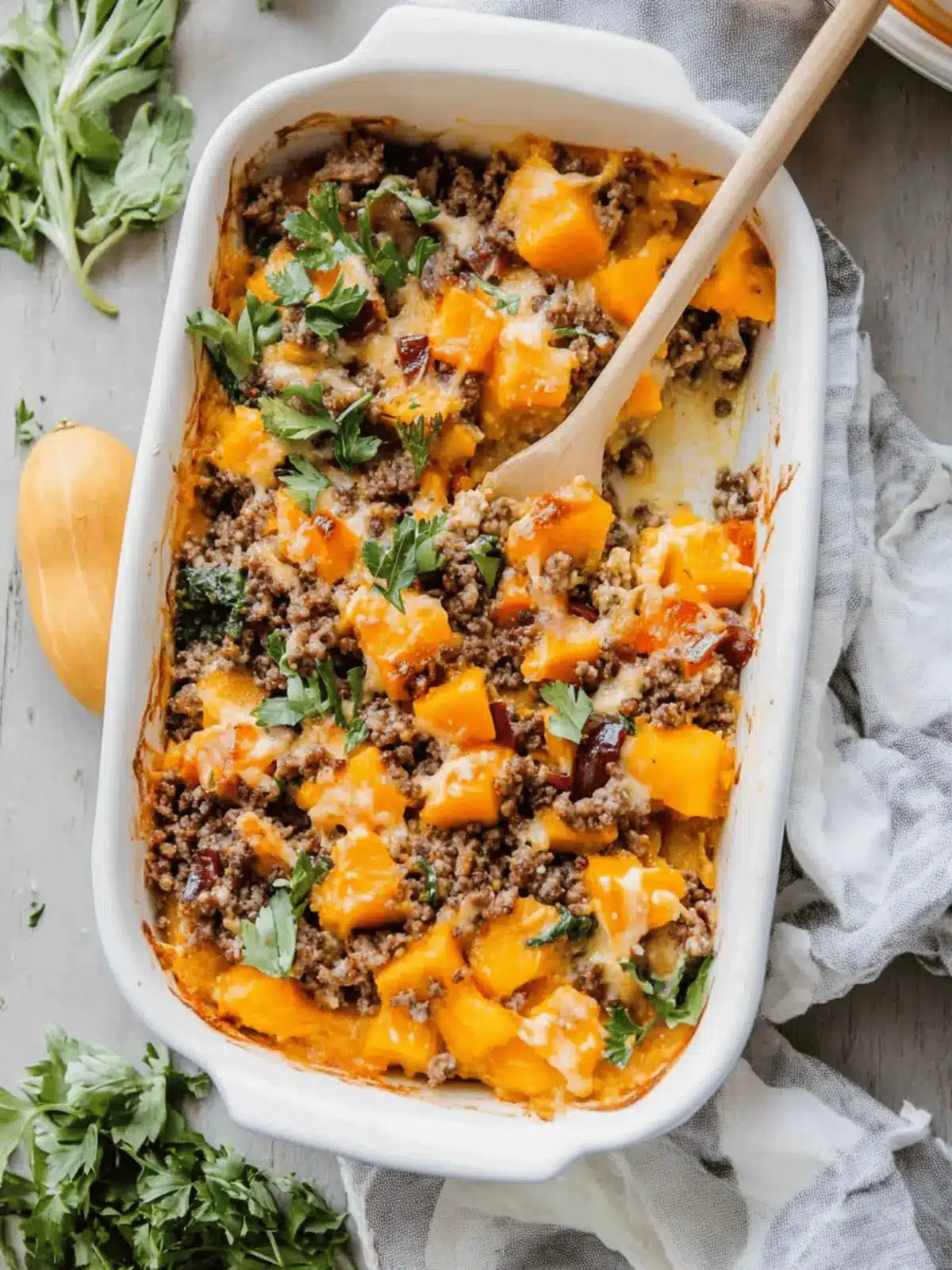 Butternut Squash Casserole