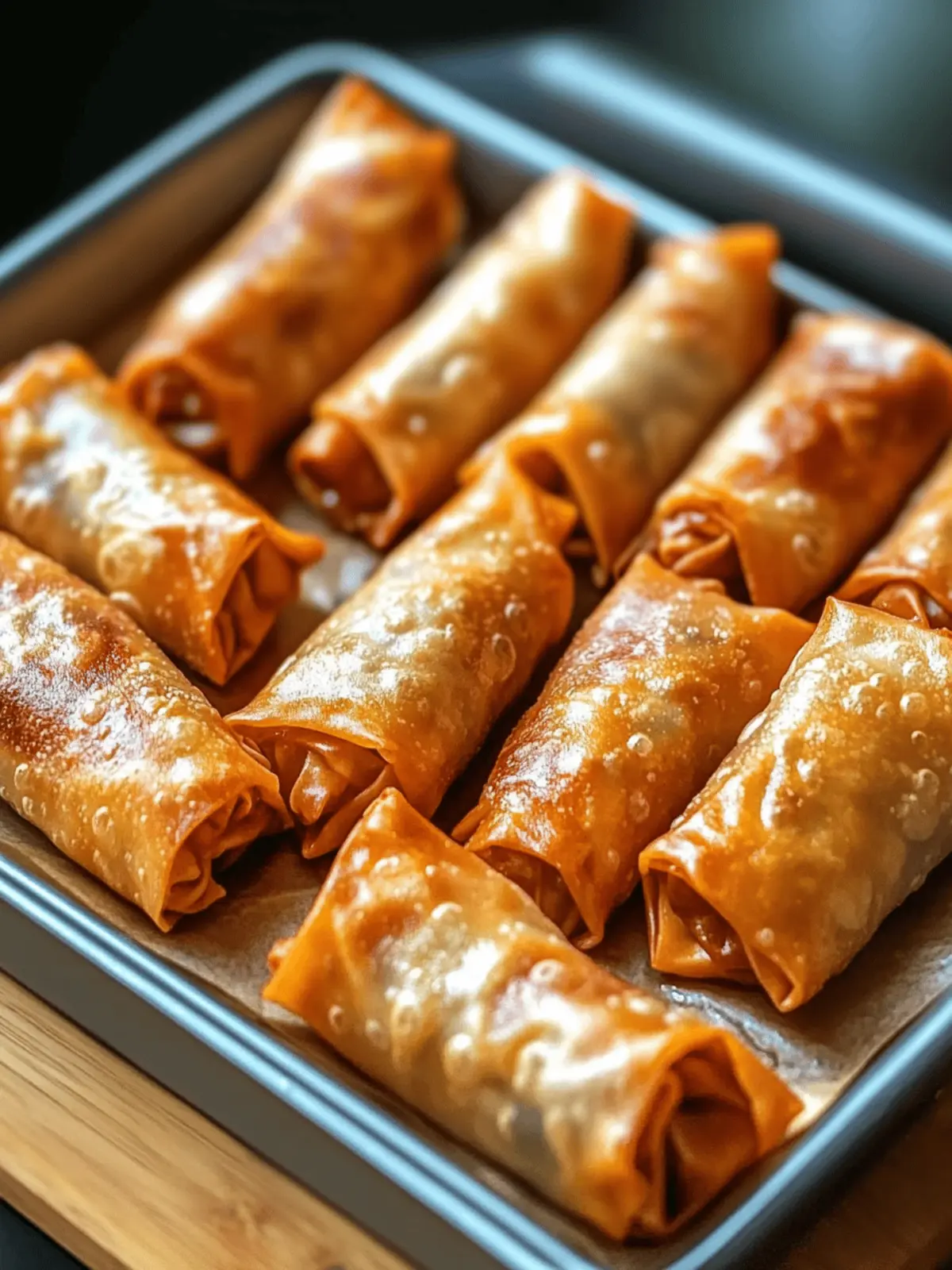 Classic Chinese Egg Rolls
