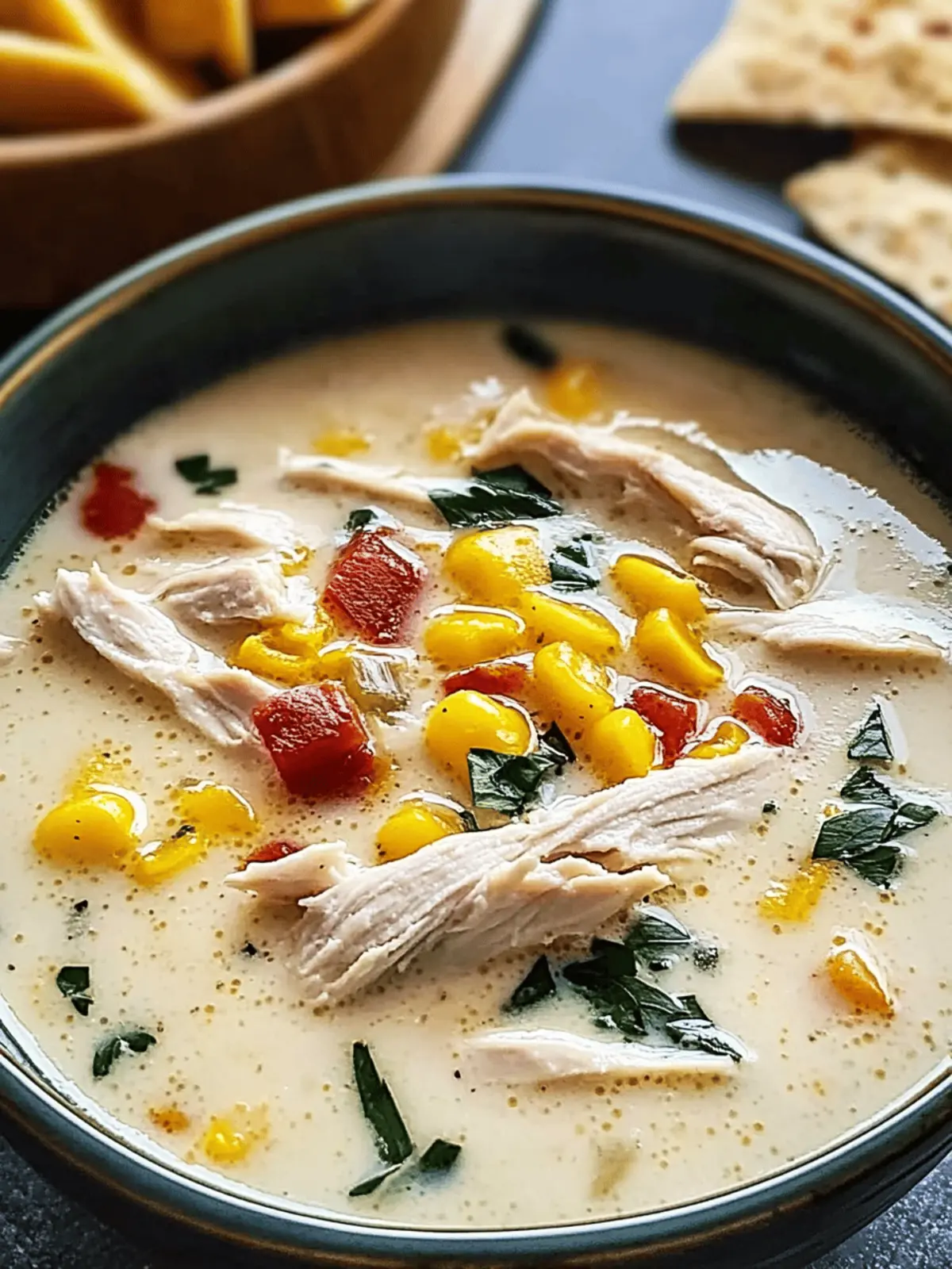 Creamy Crack Chicken Soup