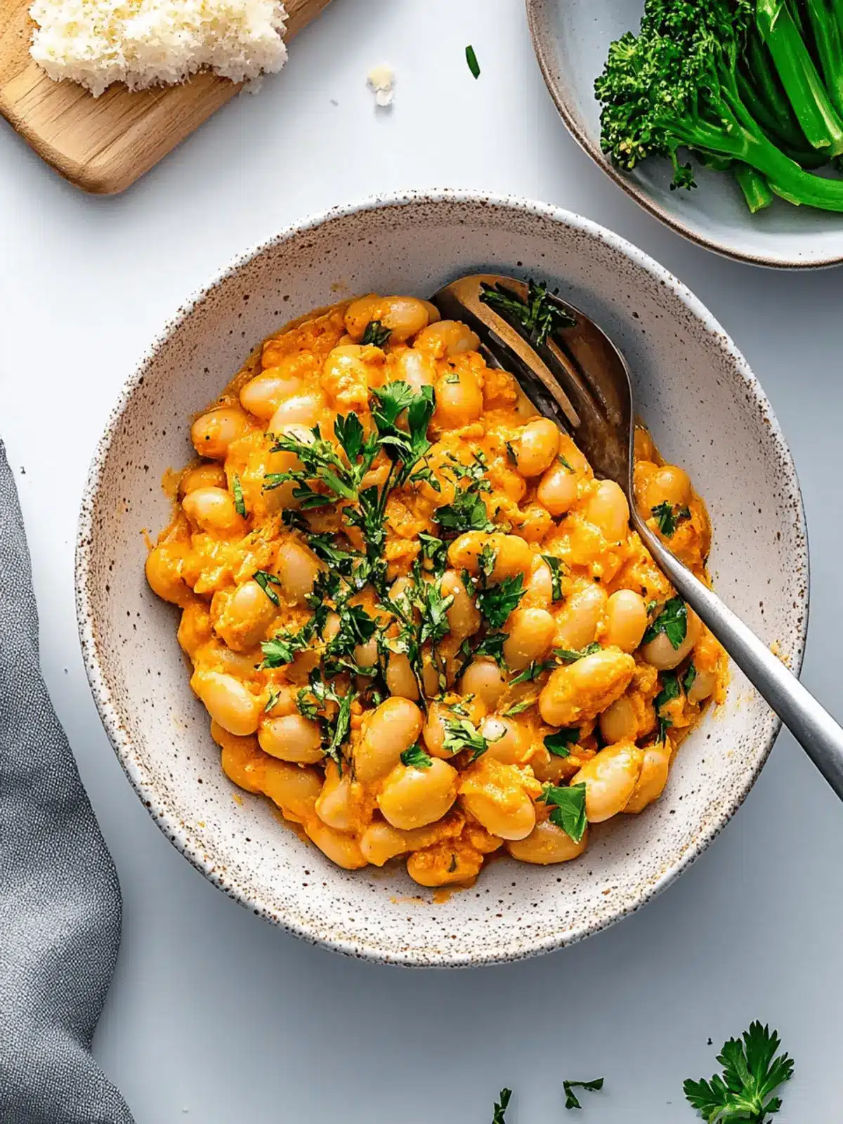 High-Protein Romesco Butter Beans