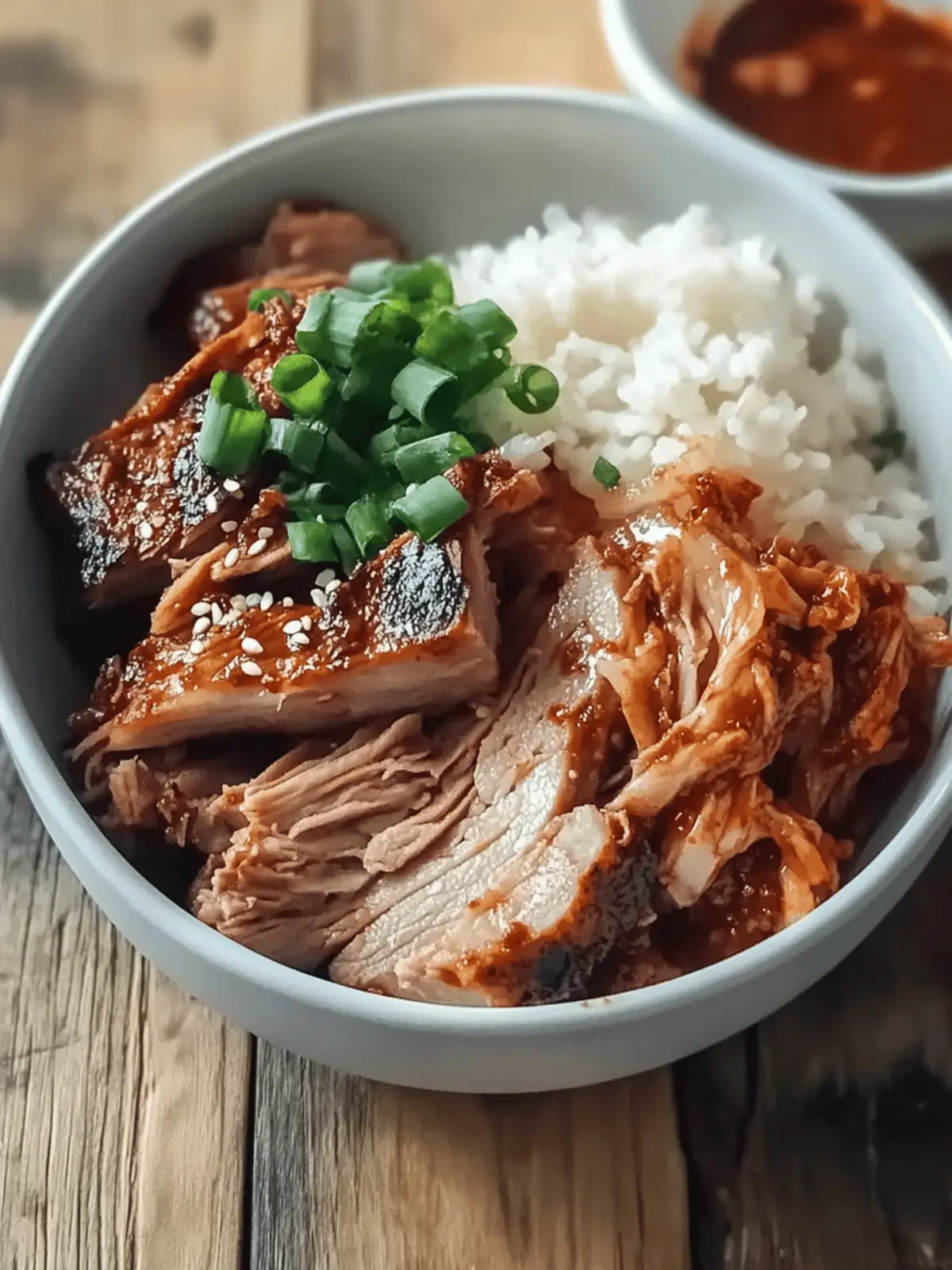 Juicy Korean BBQ Pork Shoulder