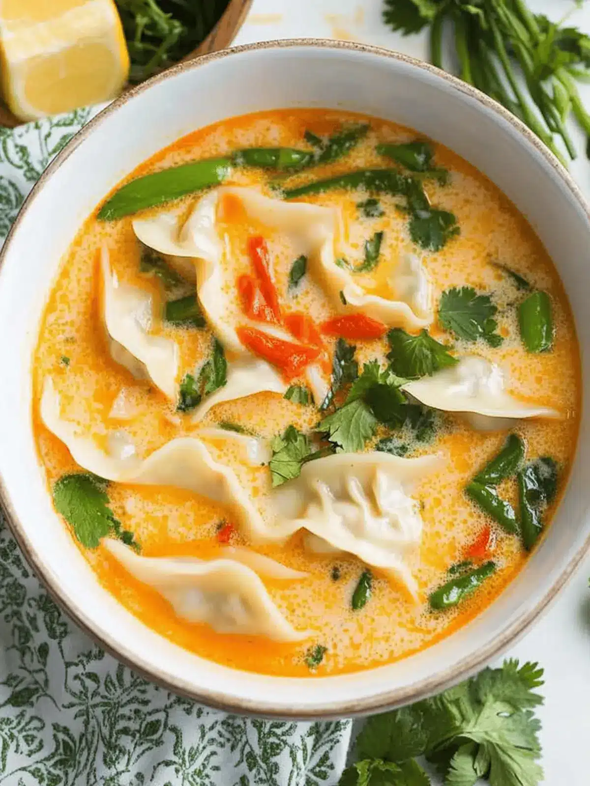 Potsticker Soup (Dumpling Soup)