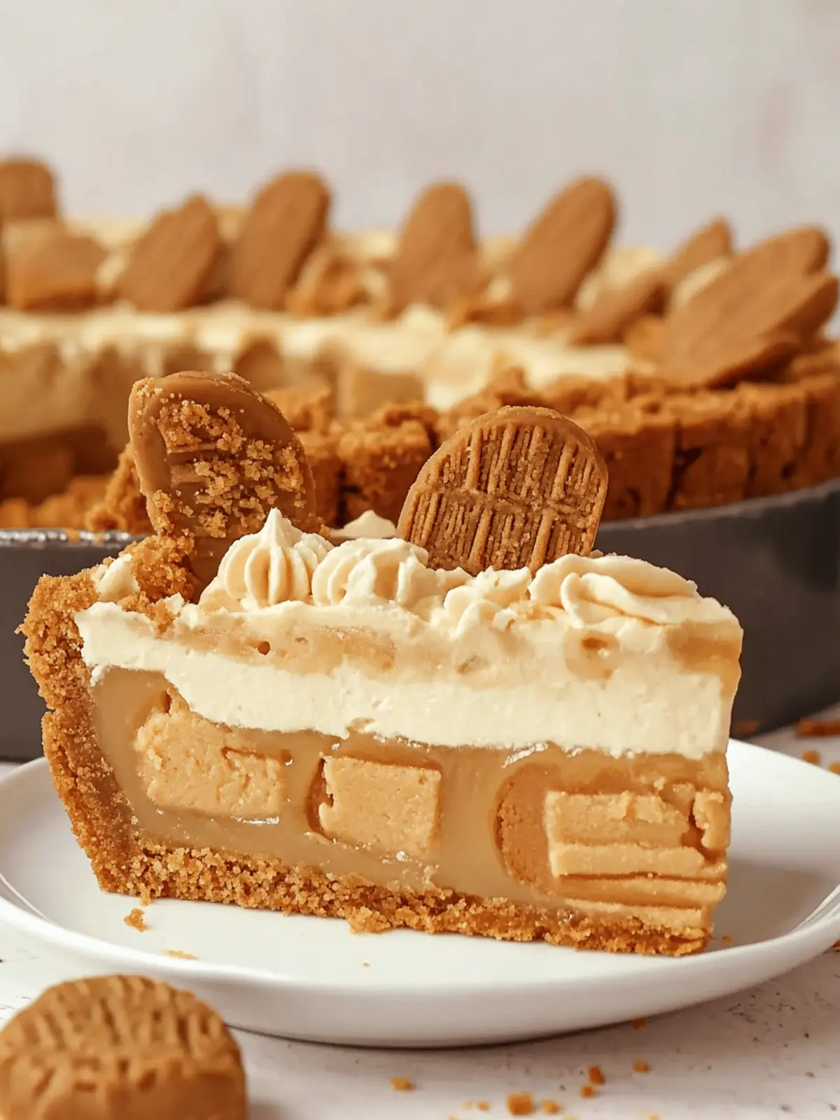 Biscoff Cookie Pie