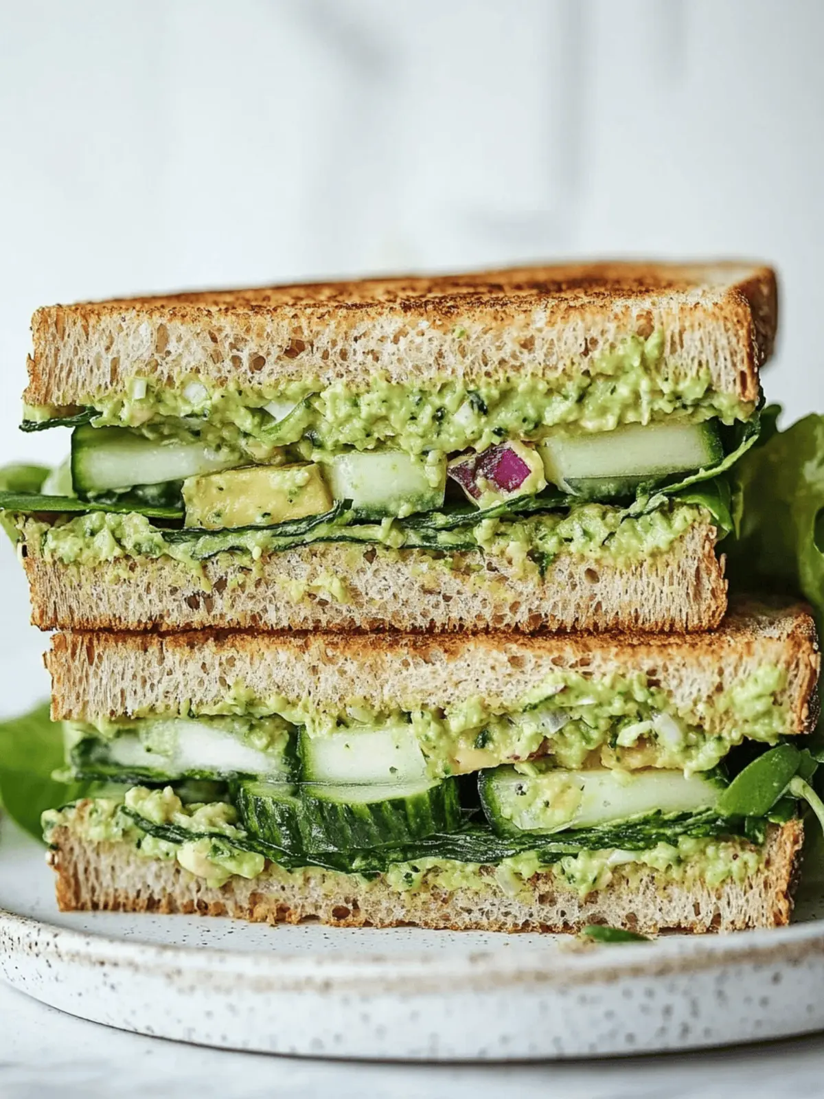 Green Goddess Salad Sandwich
