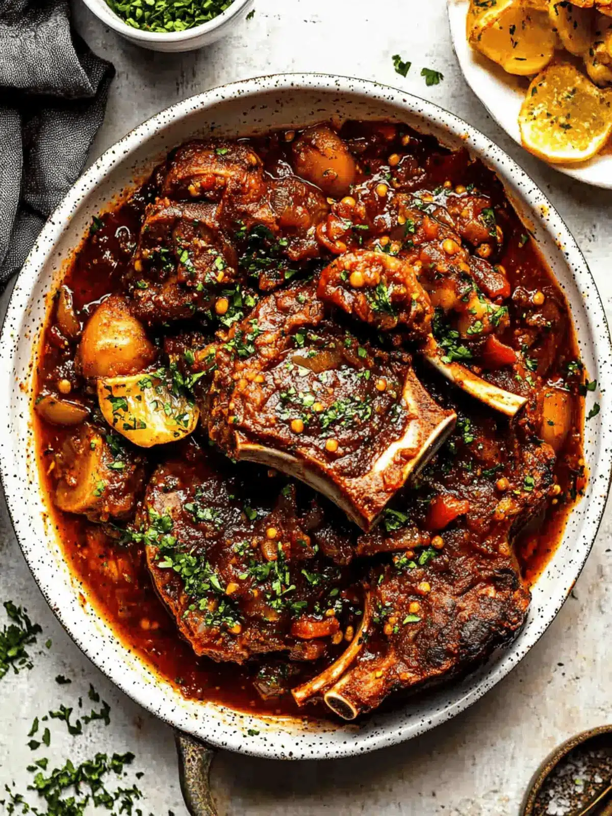 Slowly Braised Beef Osso Buco