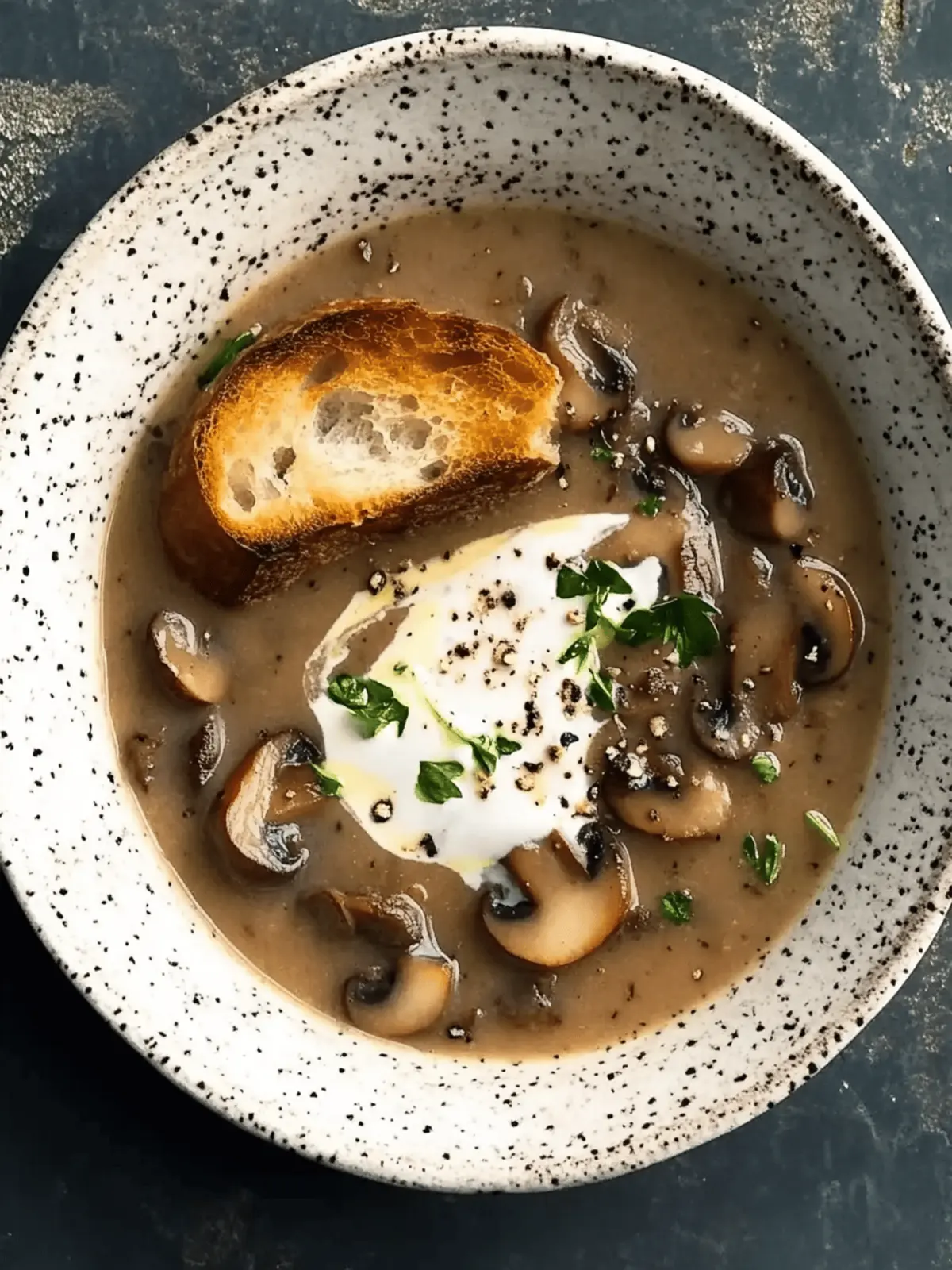 Creamy Mushroom Soup
