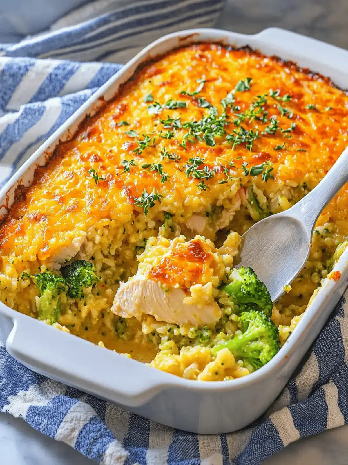 Chicken Broccoli Rice Casserole