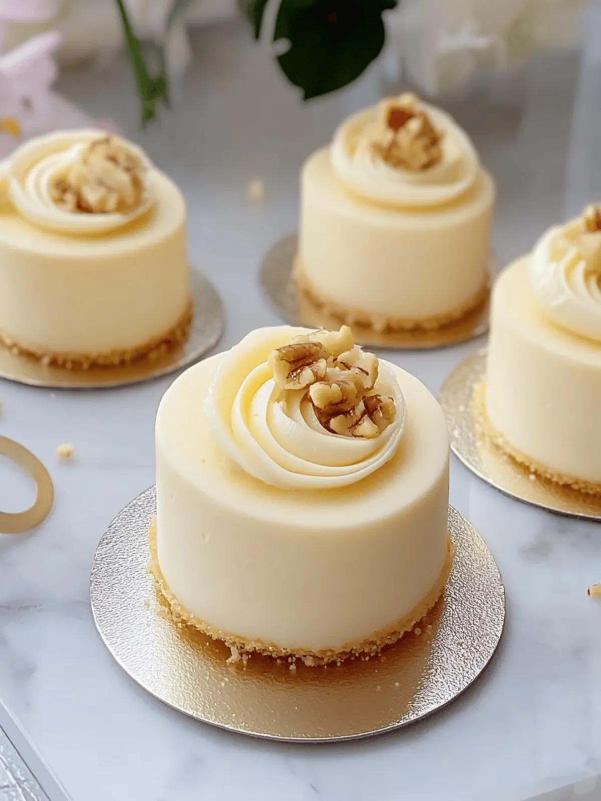 Pecan Vanilla Entremet