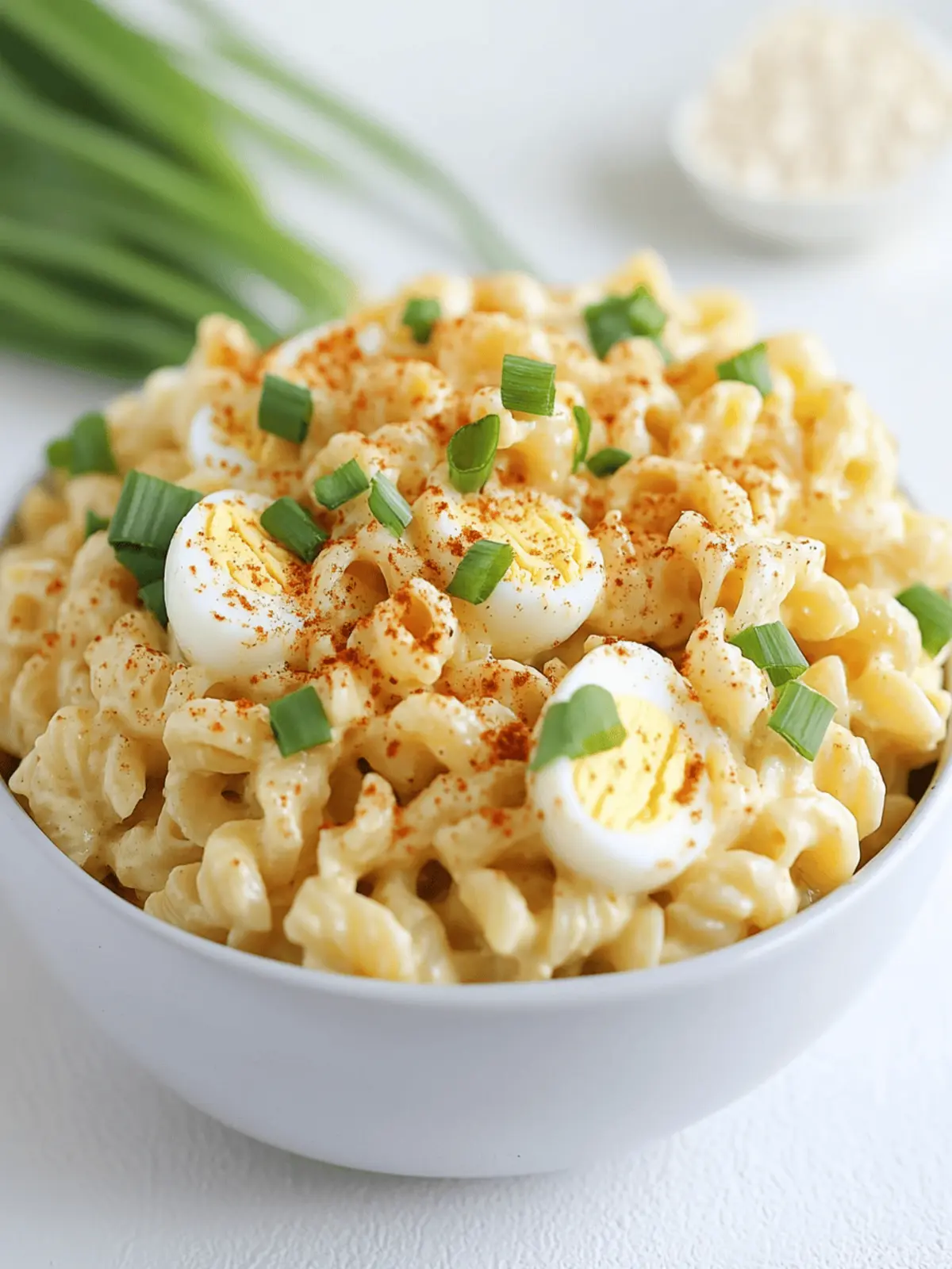 Deviled Egg Pasta Salad