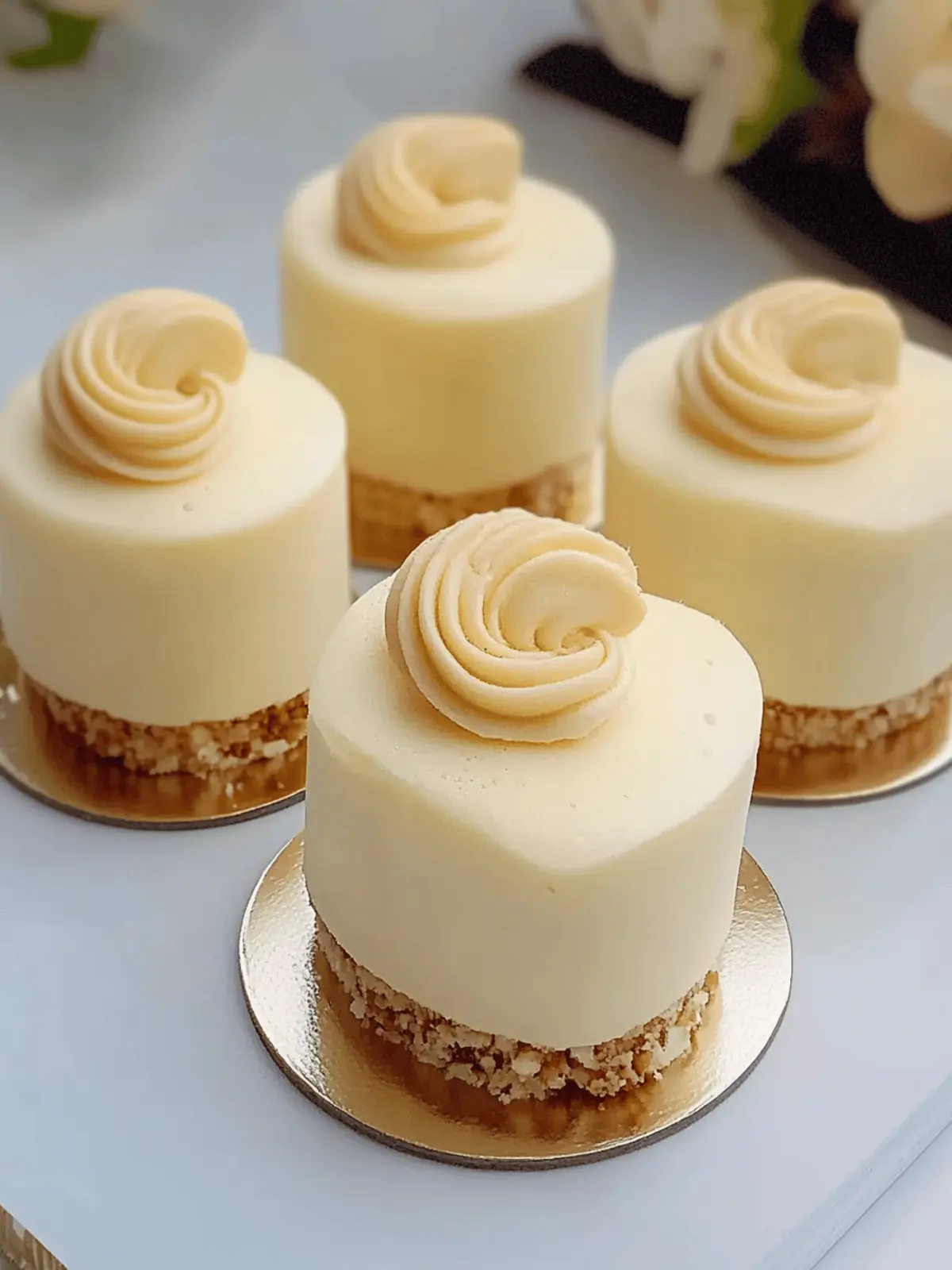 Pecan Vanilla Entremet