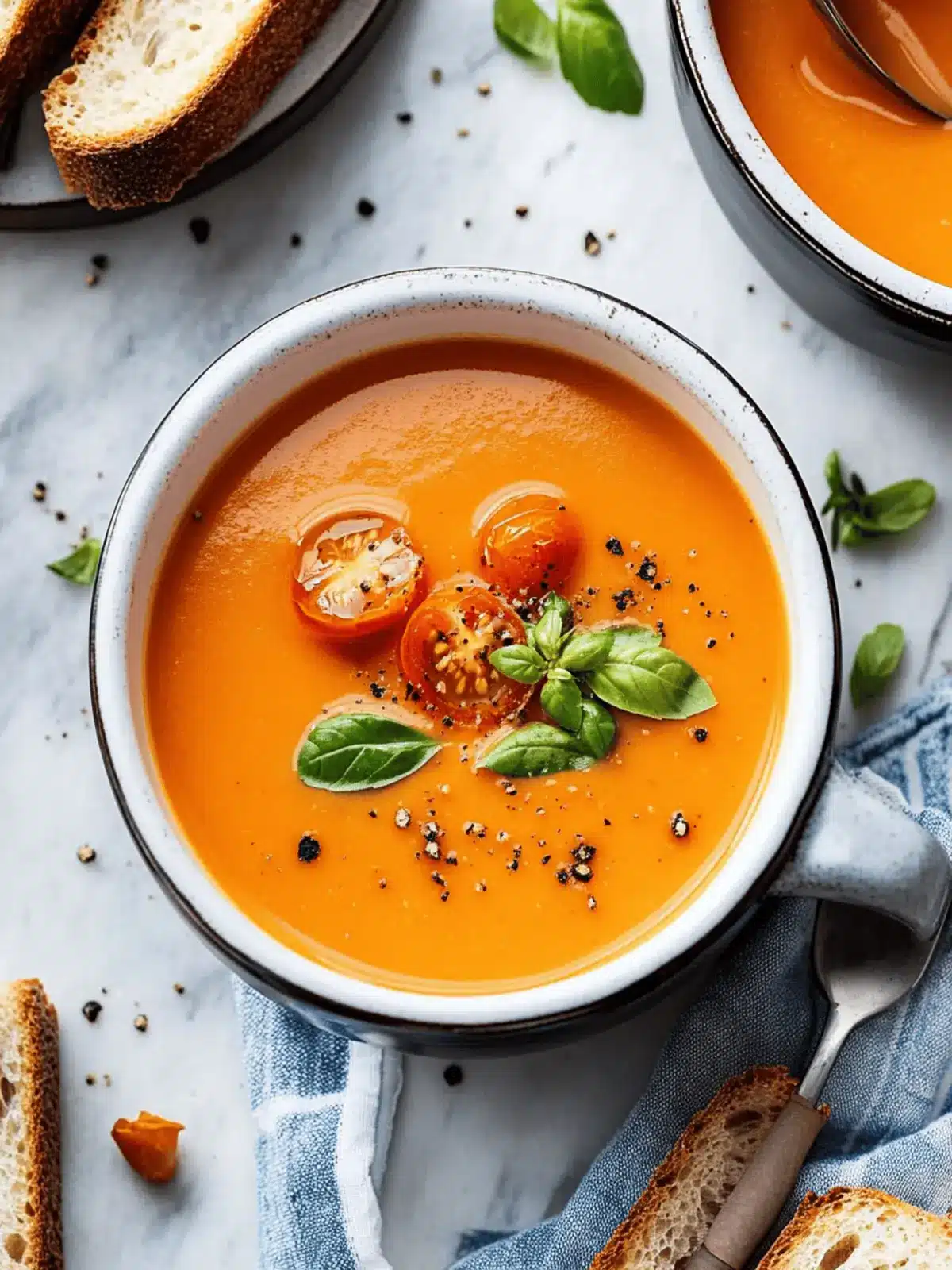 Middle-of-Winter Creamy Tomato Soup