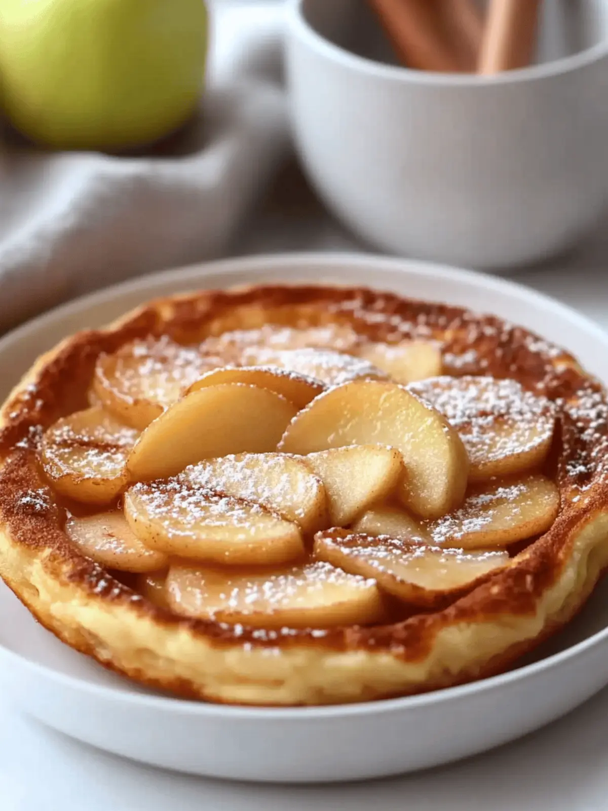 Tasty German Apple Pancakes