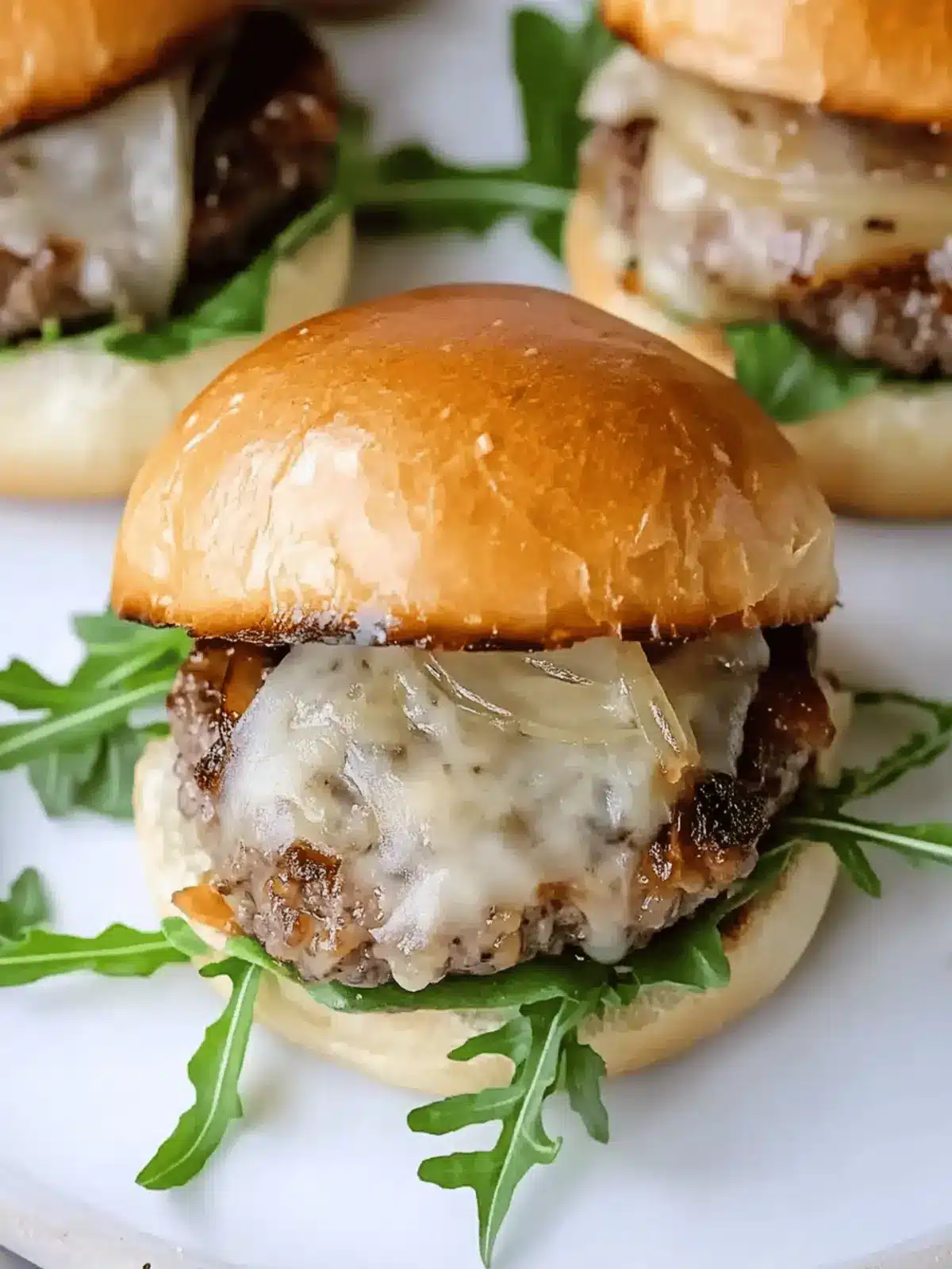 Gruyere Caramelized Onion Sliders