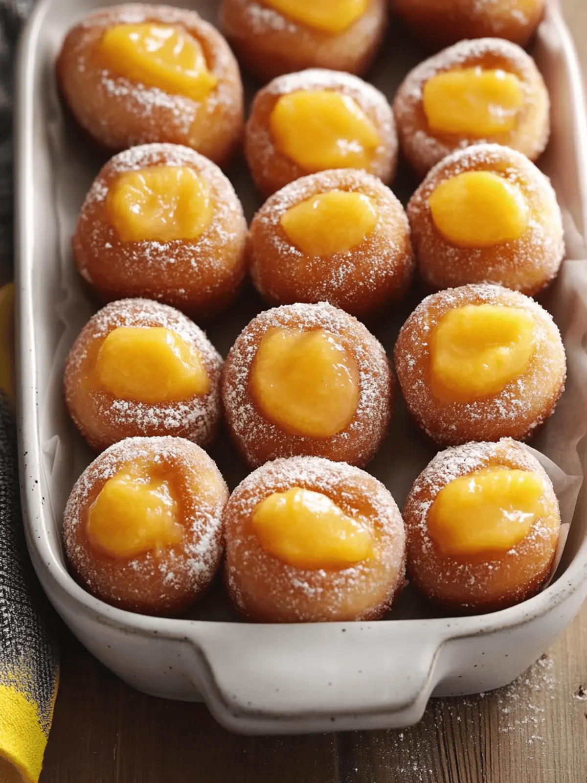 Mango Brioche Donuts: Irresistibly Soft Tropical Delight 3 Mango Brioche Donuts