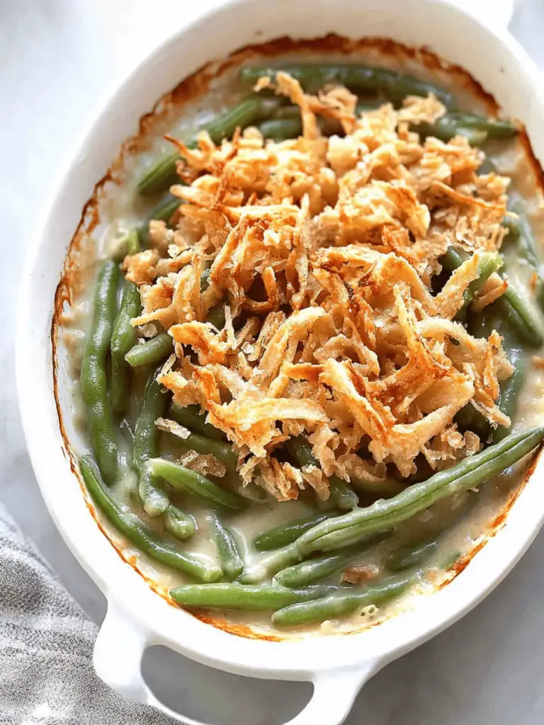 Easy Green Bean Casserole