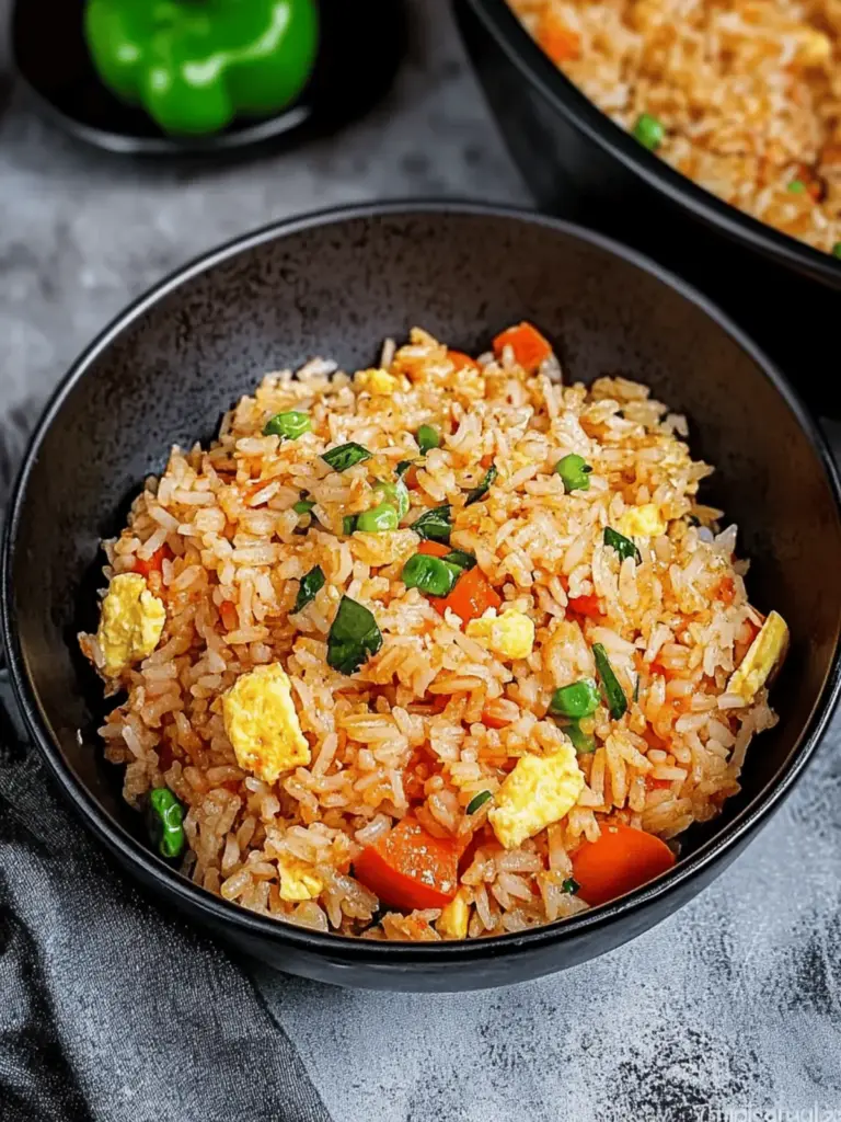 Rice Cooker Tomato Egg Rice