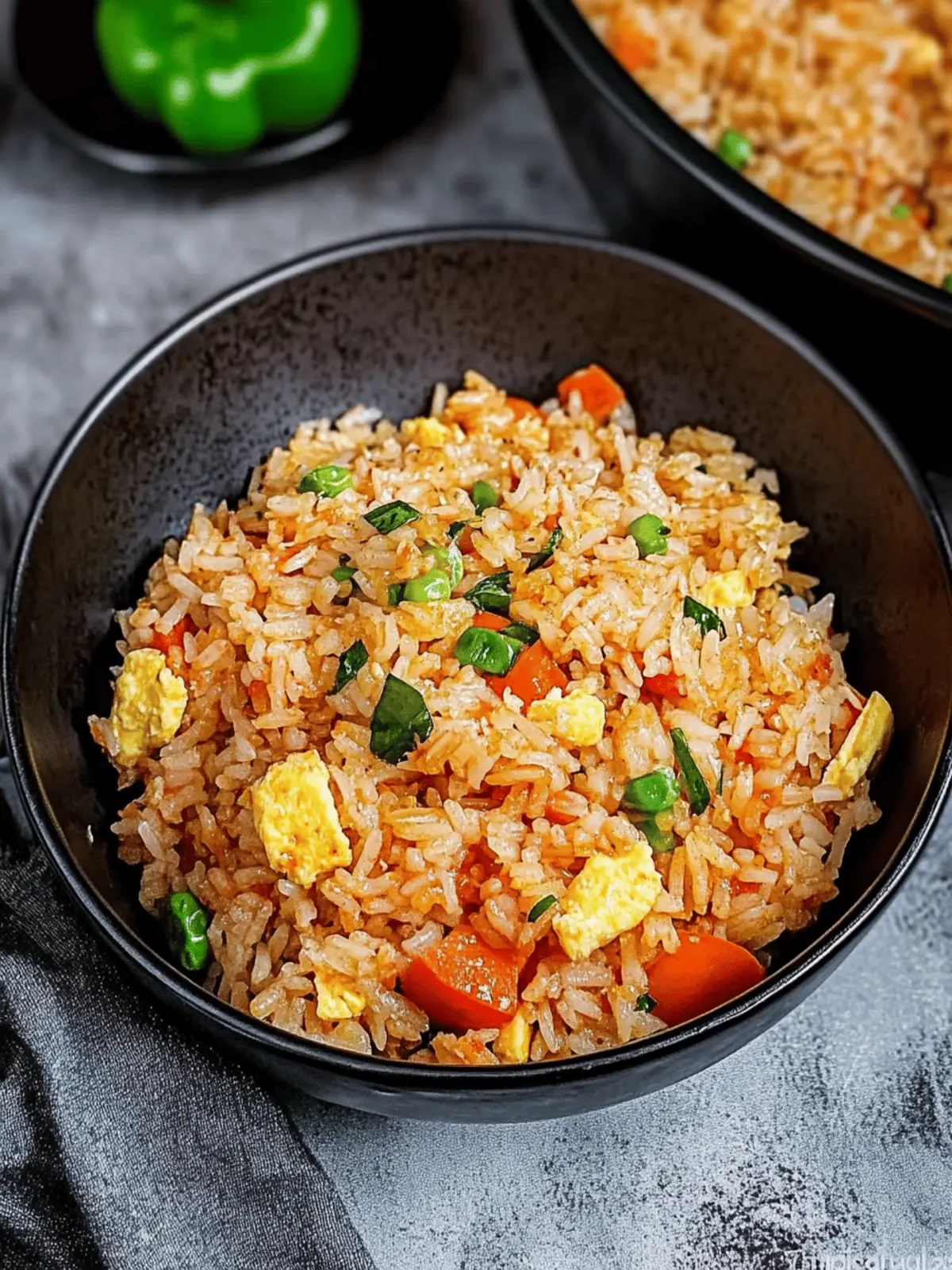 Rice Cooker Tomato Egg Rice