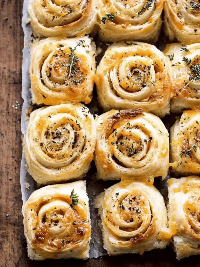 Herby Everything Cheddar Swirl Buns