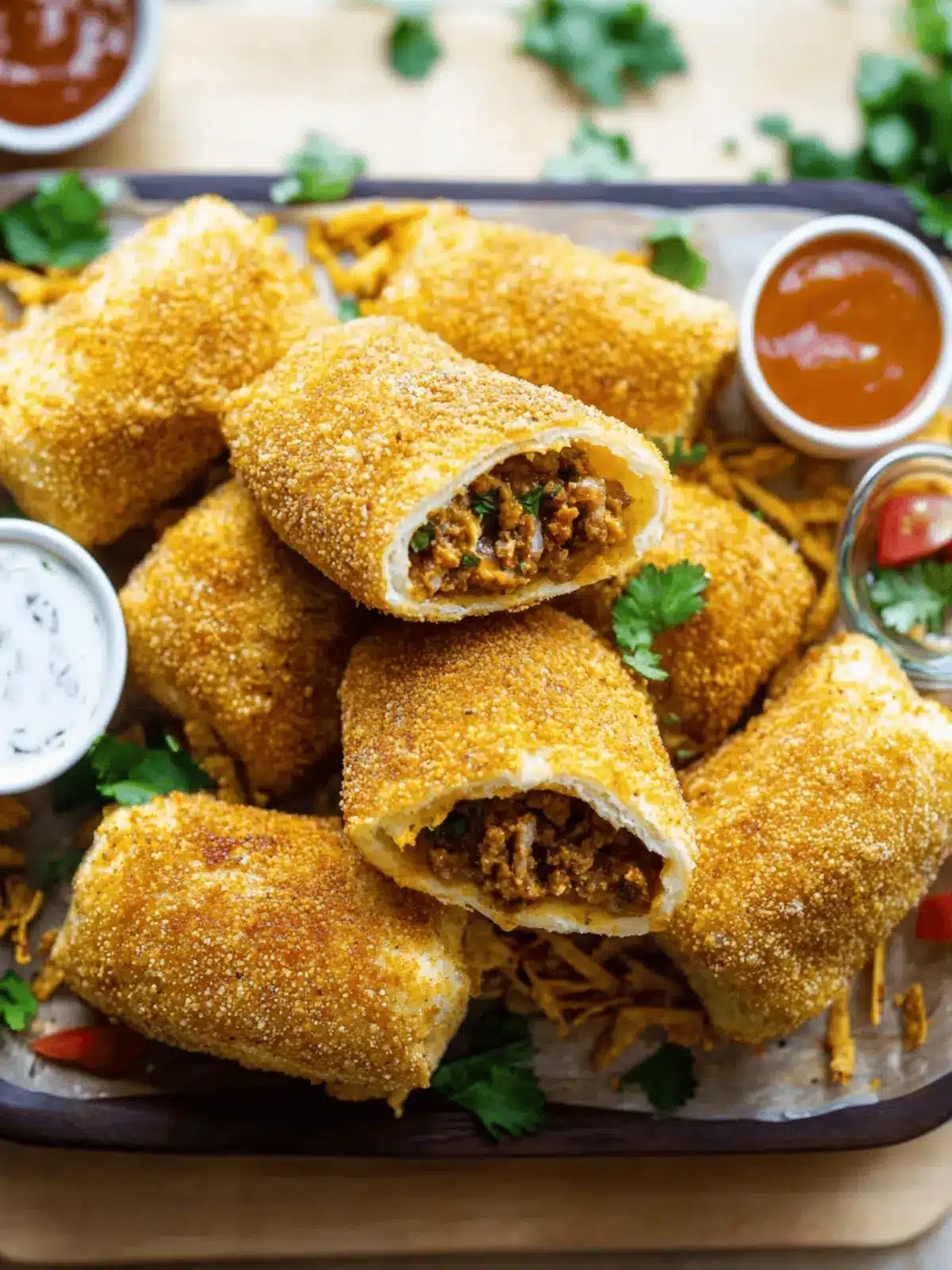 Crunchy Nachos Bread With Beef