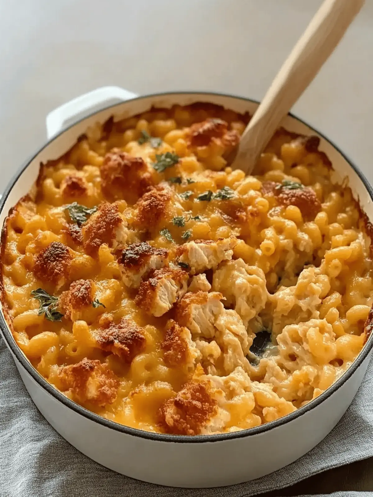 chicken mac and cheese