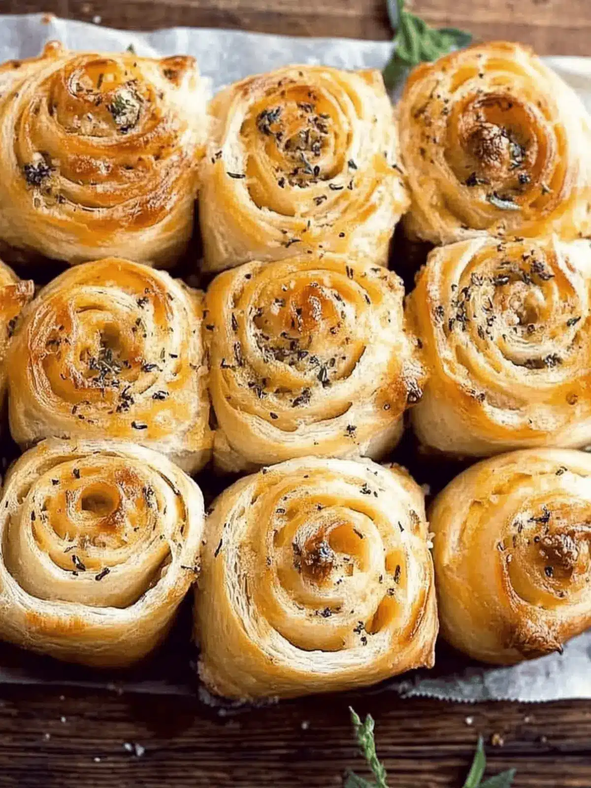 Herby Everything Cheddar Swirl Buns