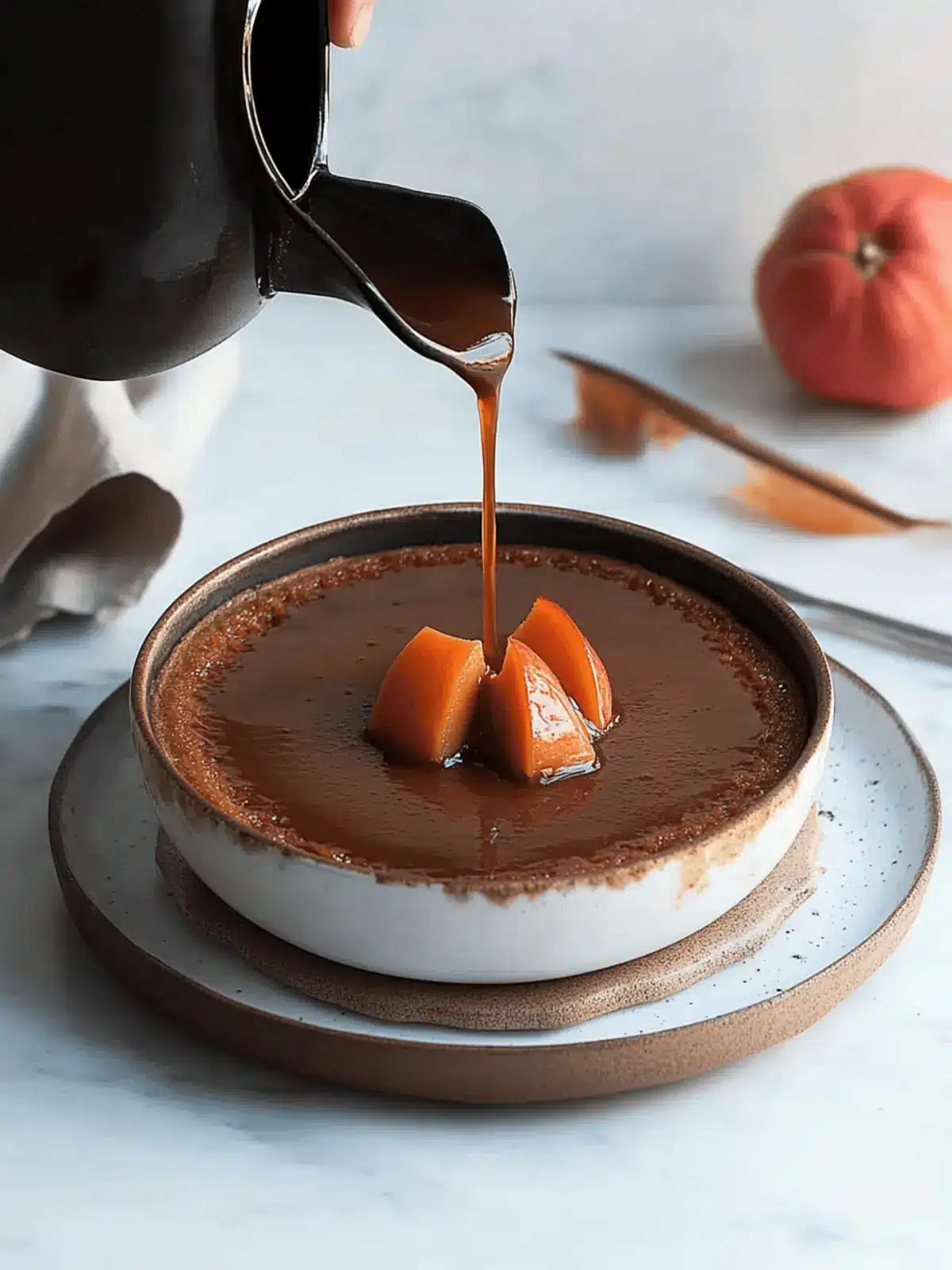 Sticky Toffee Persimmon Pudding